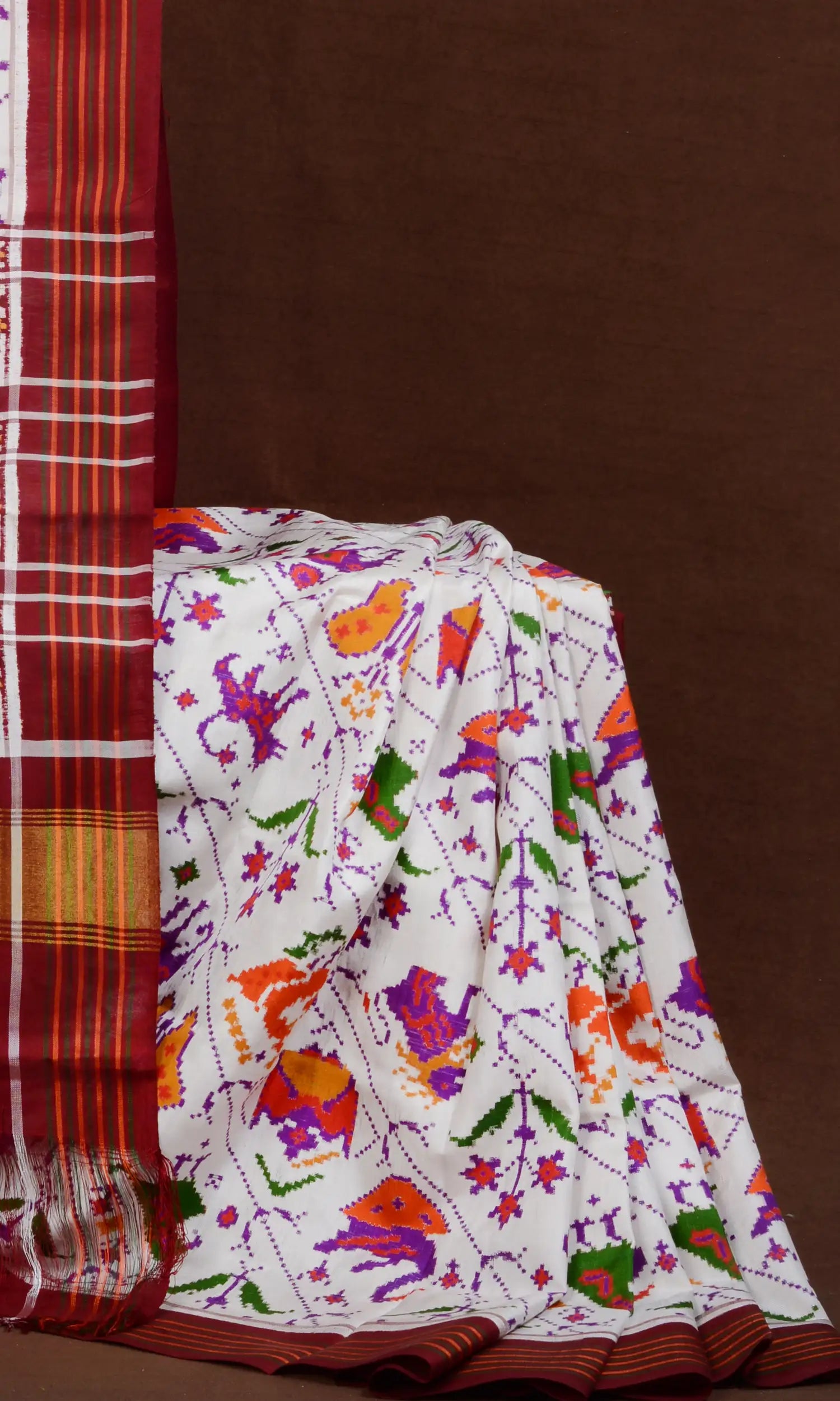 Double Ikat Patola Saree