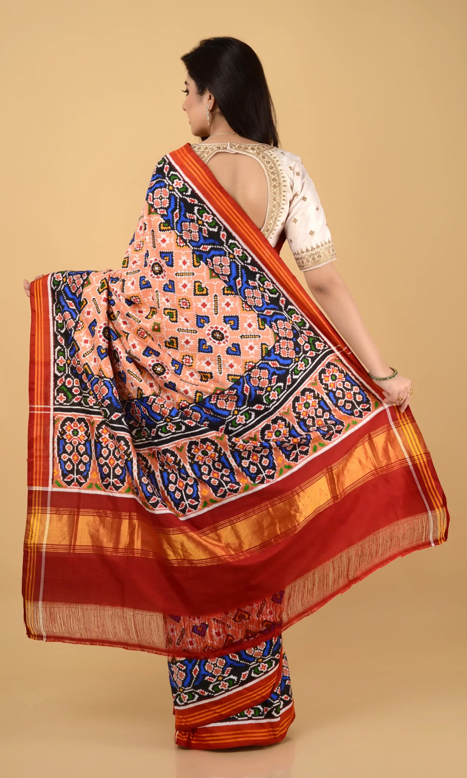 Double Ikat Patola Saree
