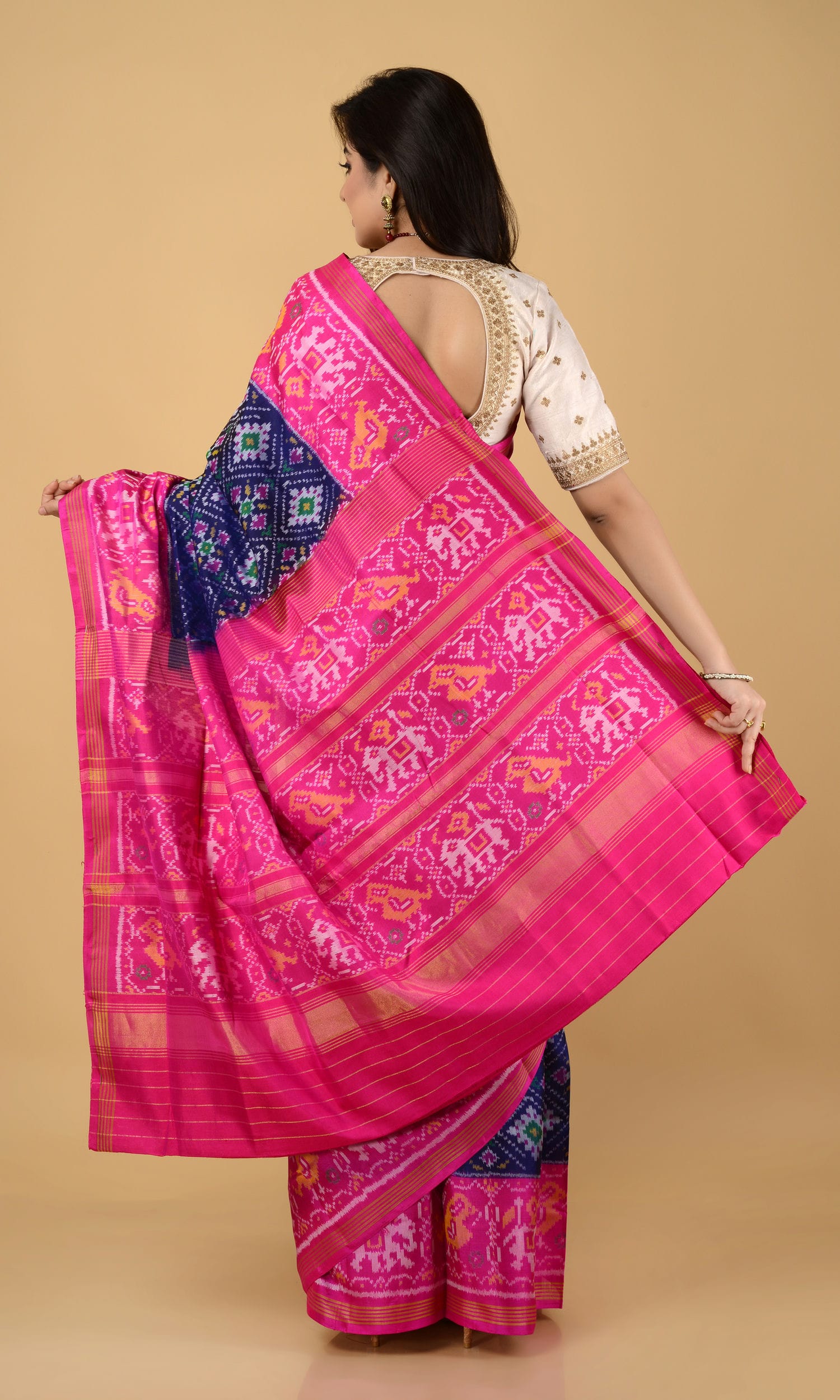 Single Ikat Patola Saree