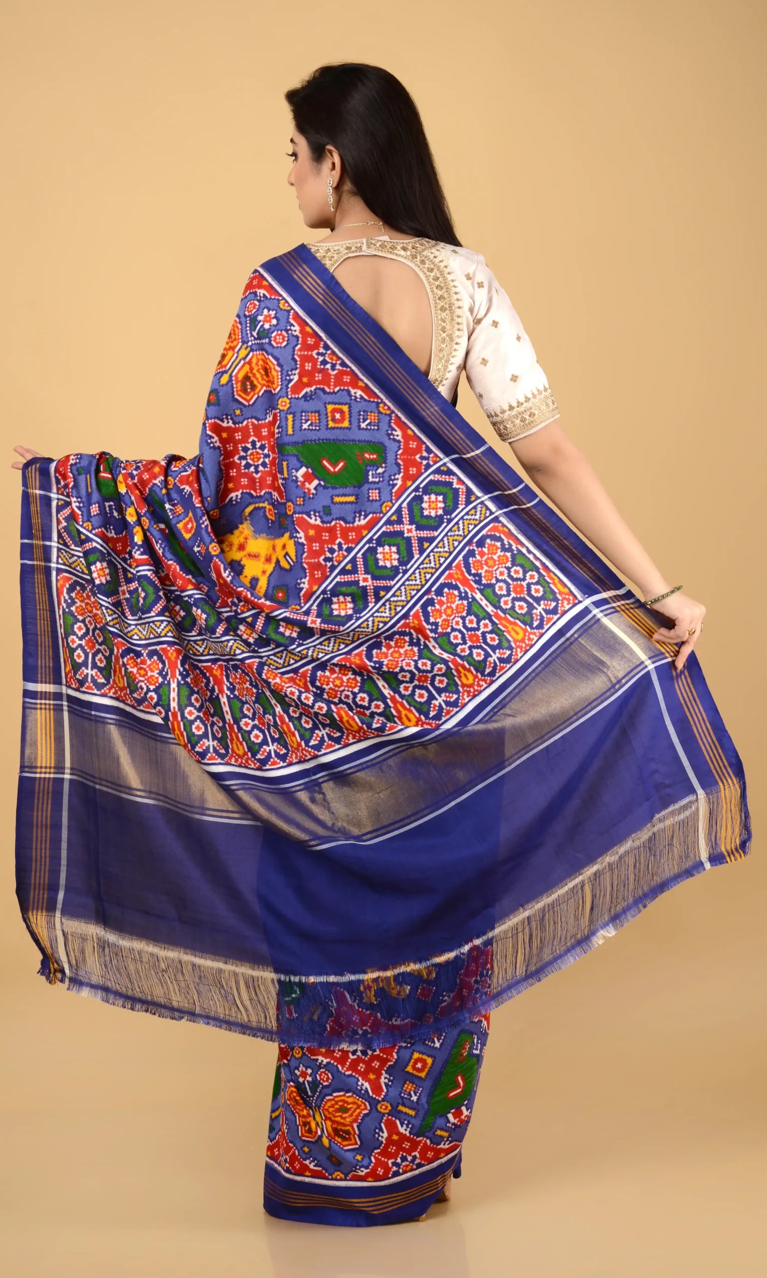 Double Ikat Patola Saree