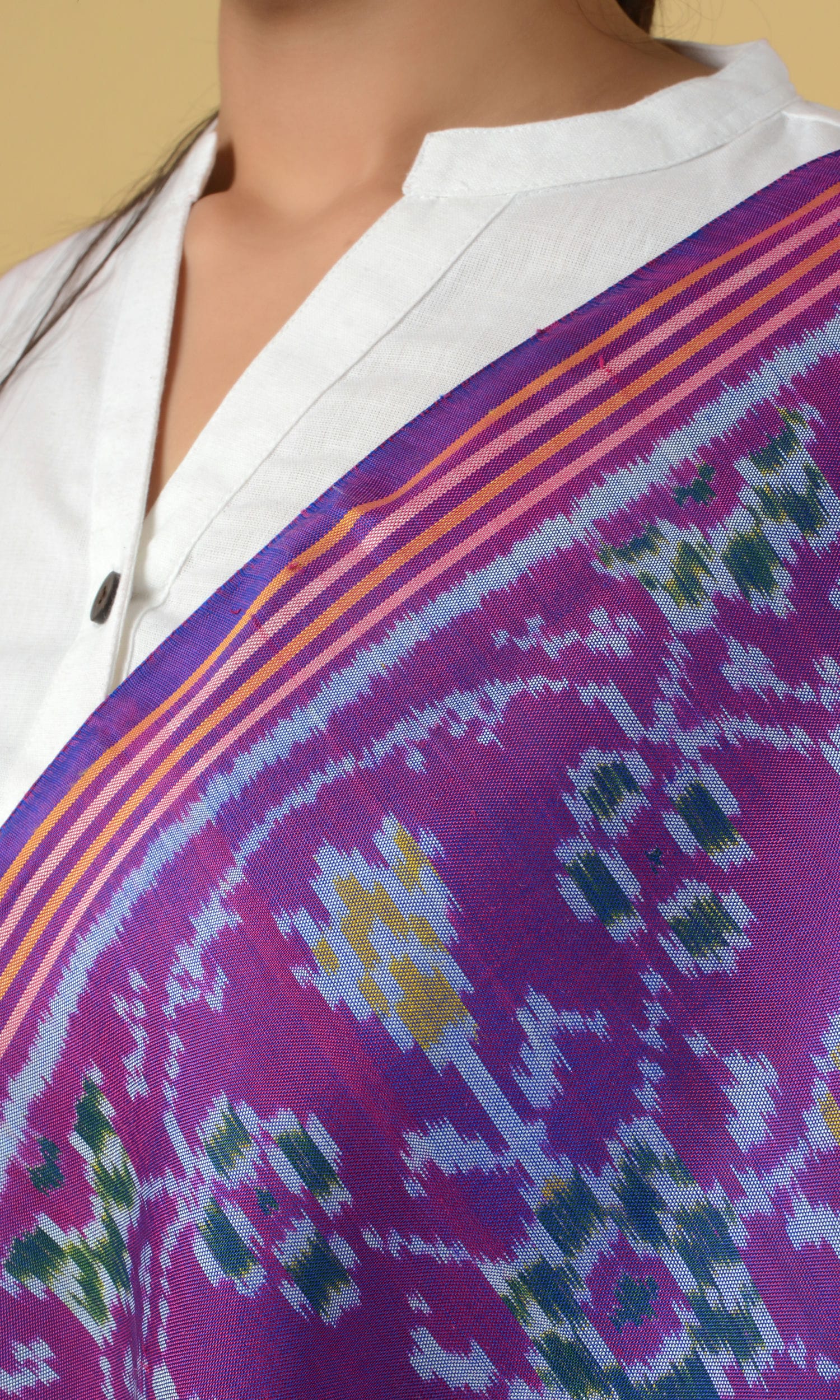 Single Ikat Patola Dupatta Chhabdi