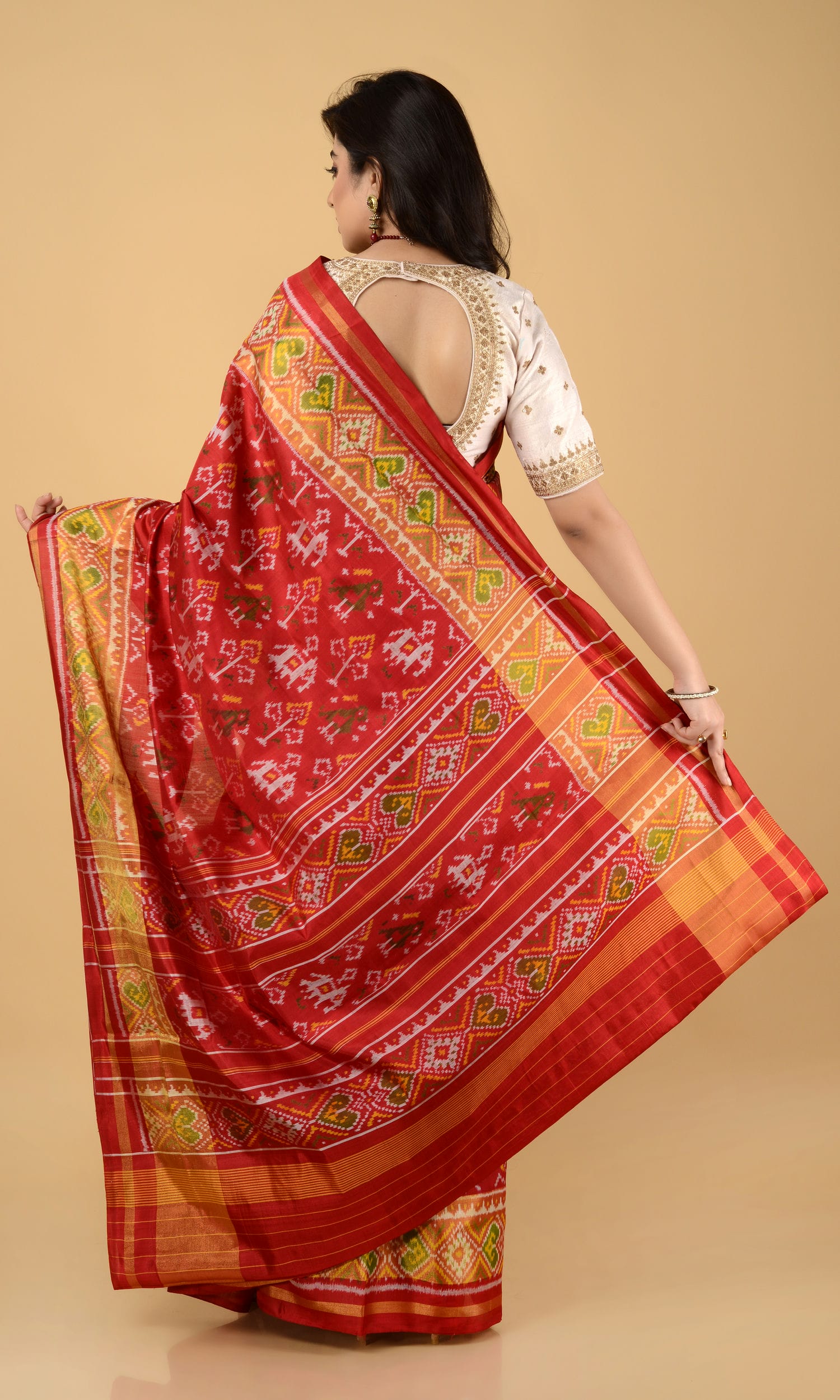 Rajkoti Patola Saree
