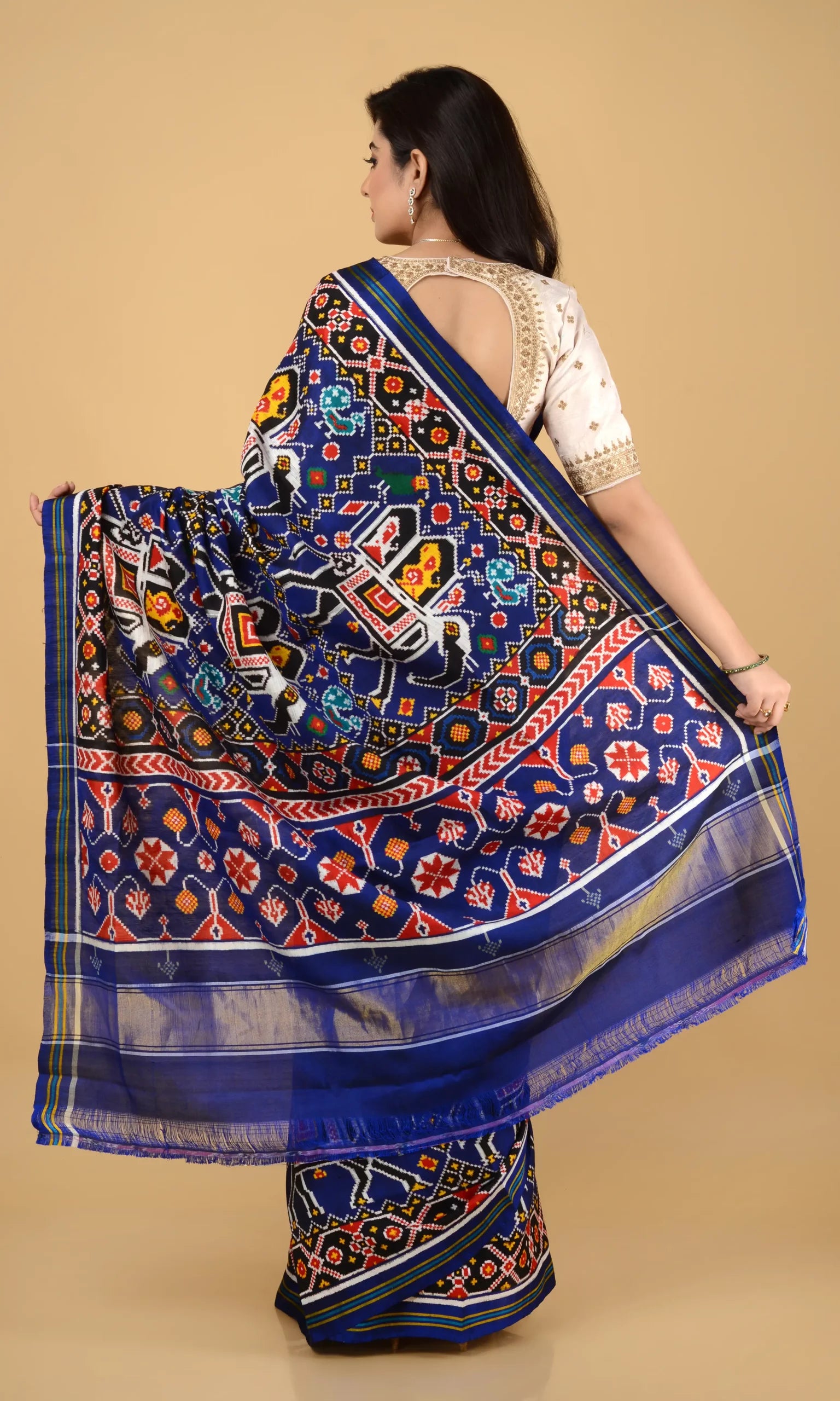 Double Ikat Patola Saree