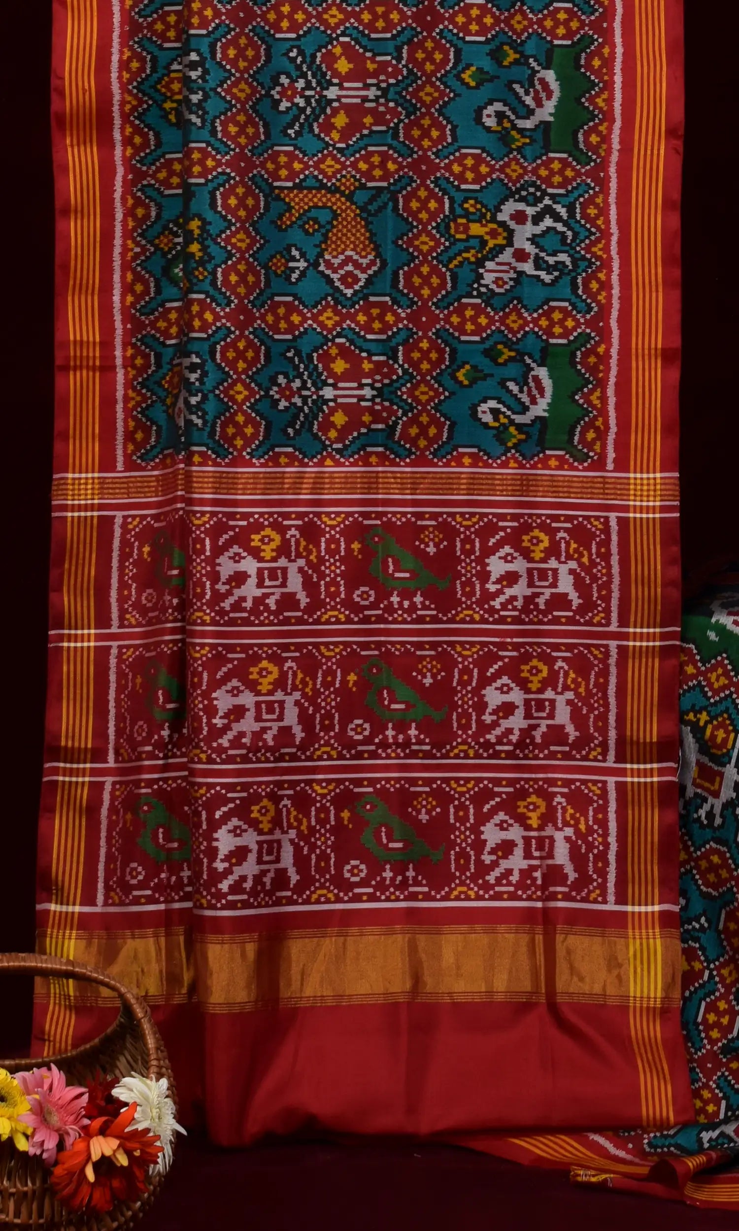Single Ikat Patola Saree