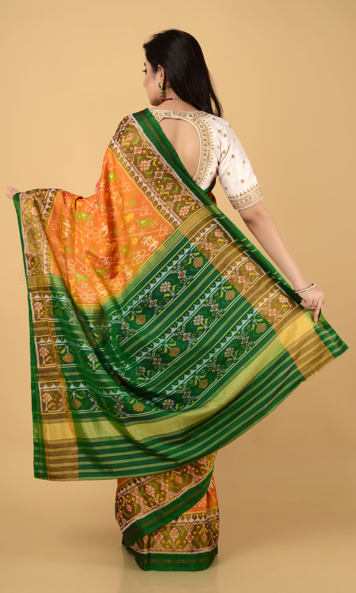 Rajkoti Patola Saree