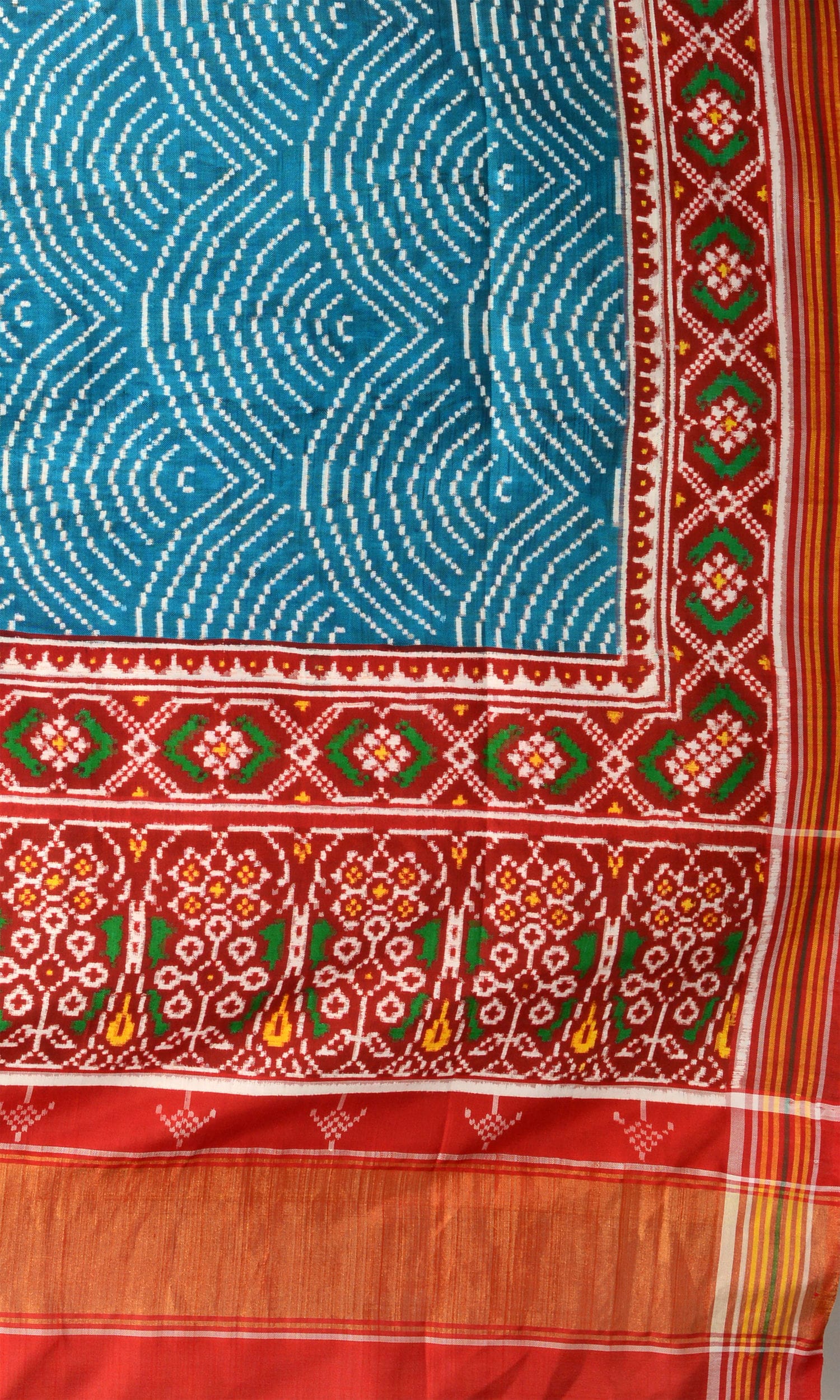 Double Ikat Patola Saree Laheriya