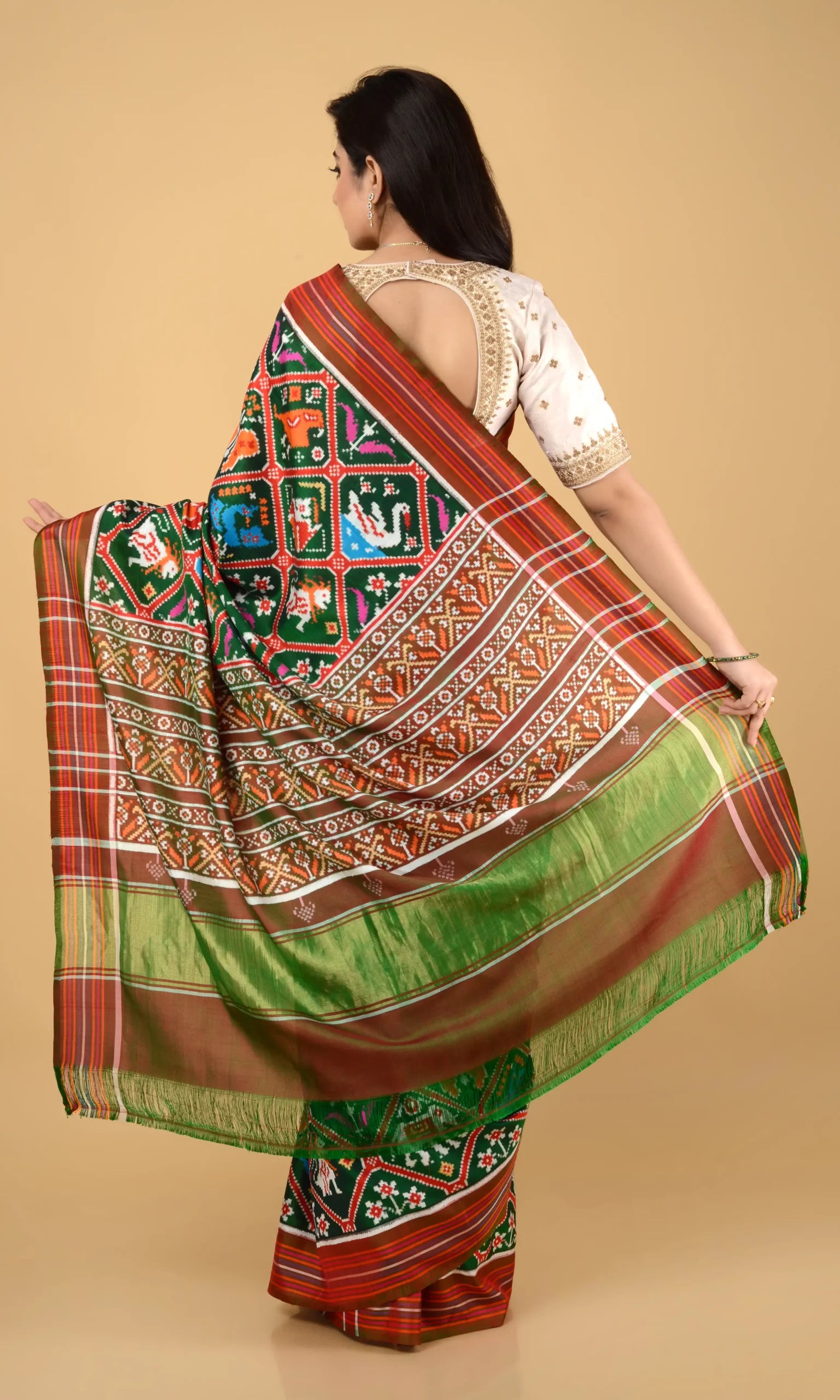 Double Ikat Patola Saree