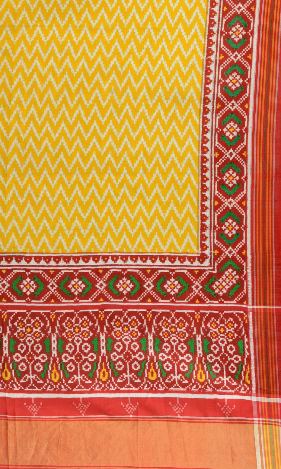 Double Ikat Patola Saree Laheriya