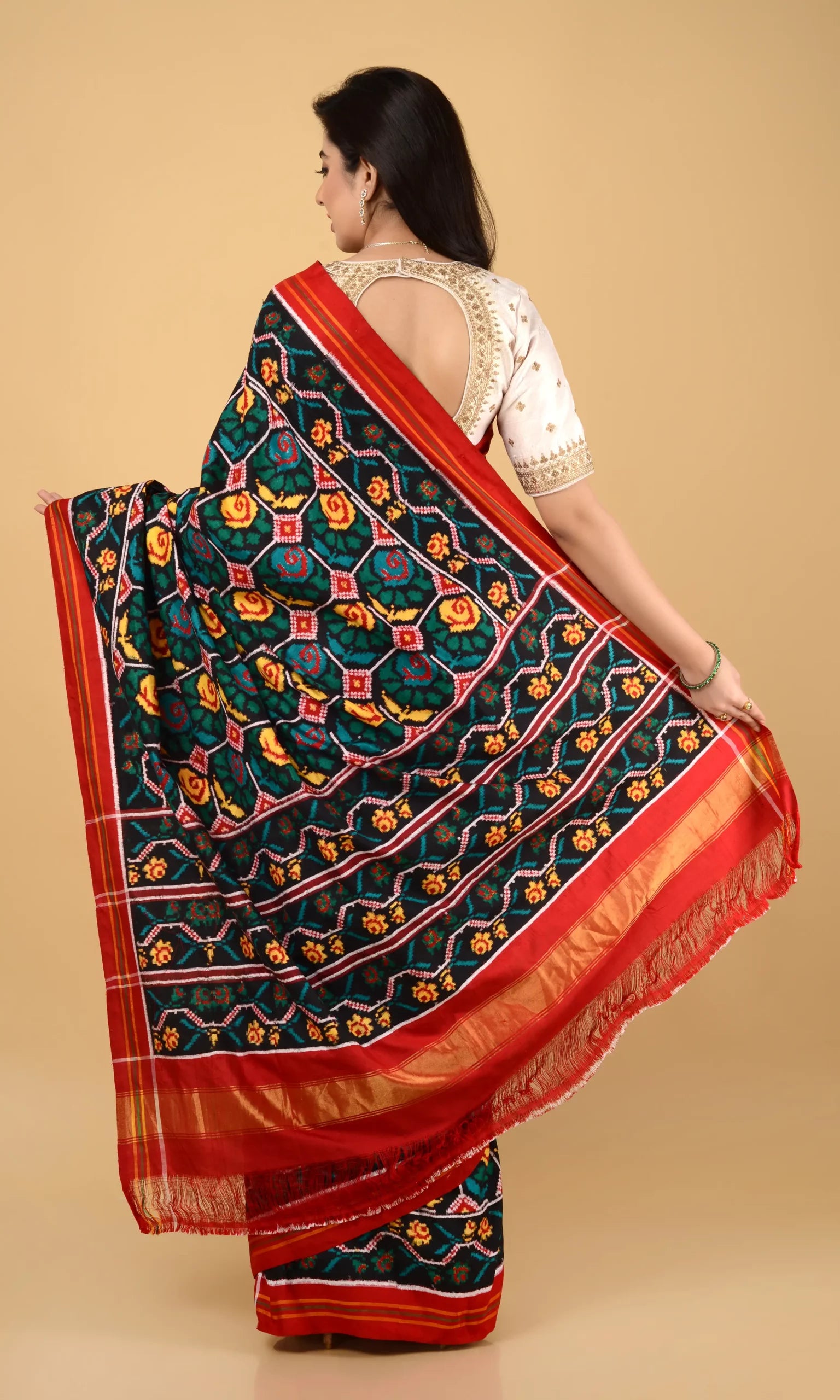 Double Ikat Patola Saree