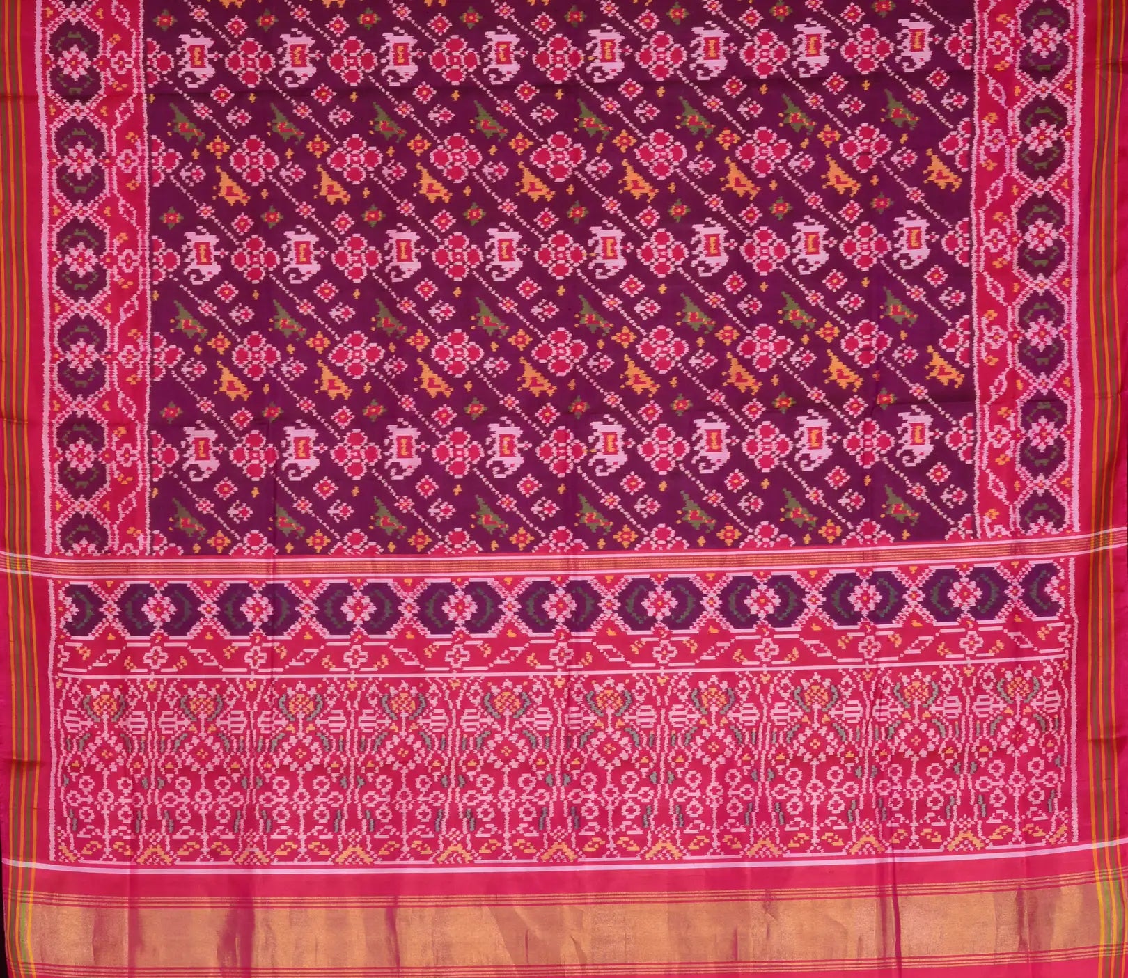Single Ikat Patola Saree