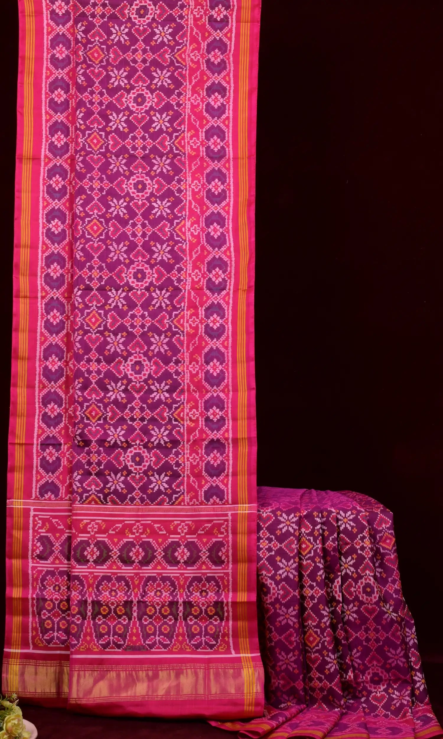 Single Ikat Patola Saree