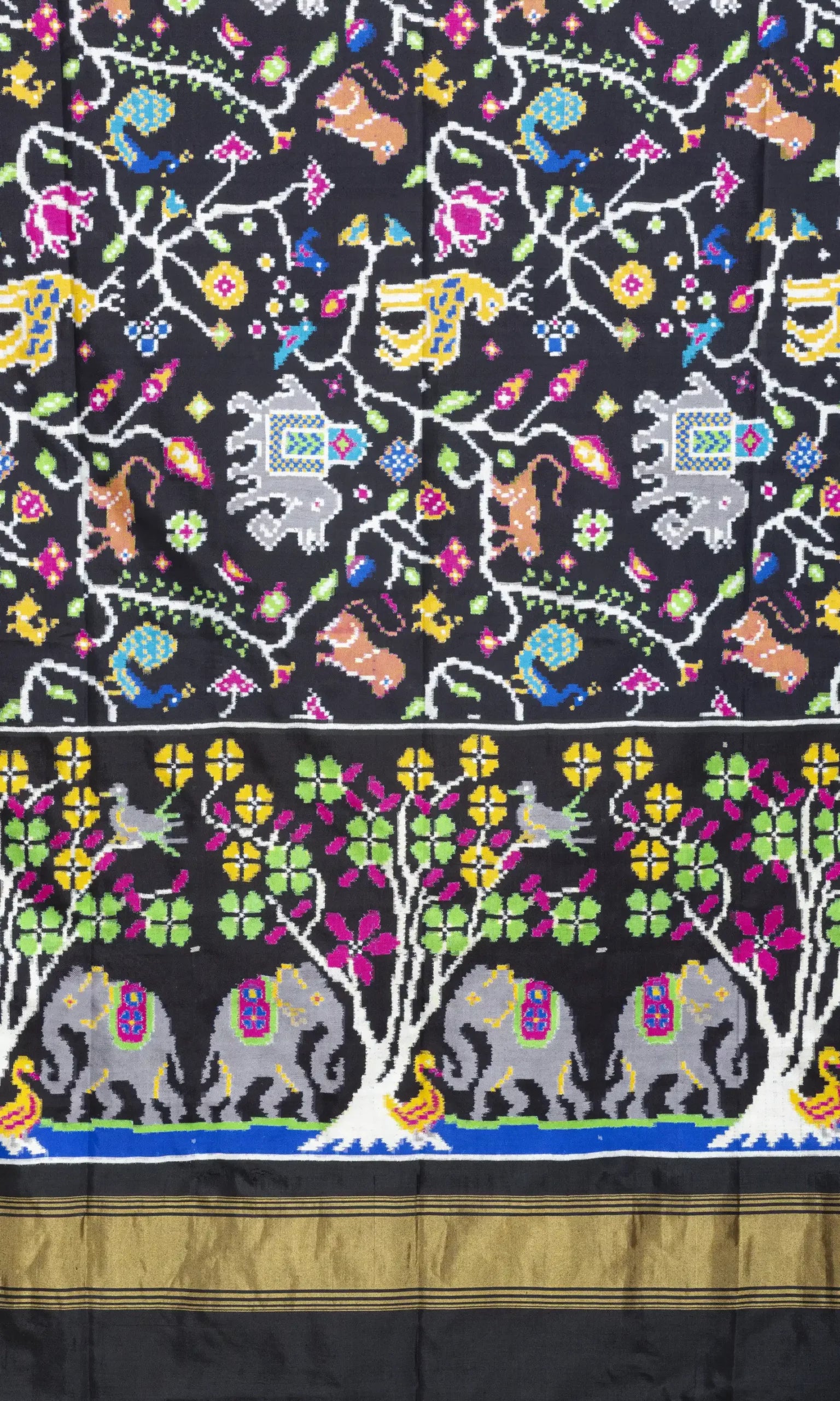 Double Ikat Patola Saree