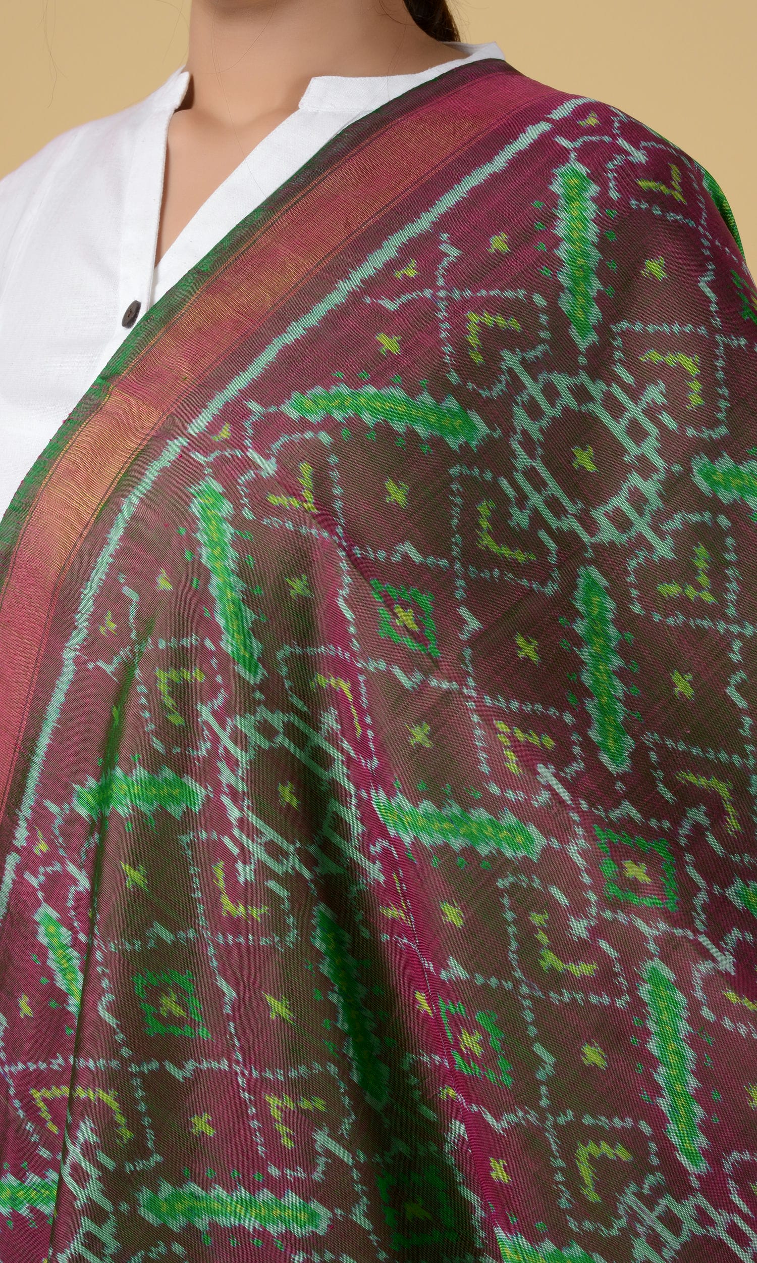 Rajkoti Patola Dupatta Manekchowk