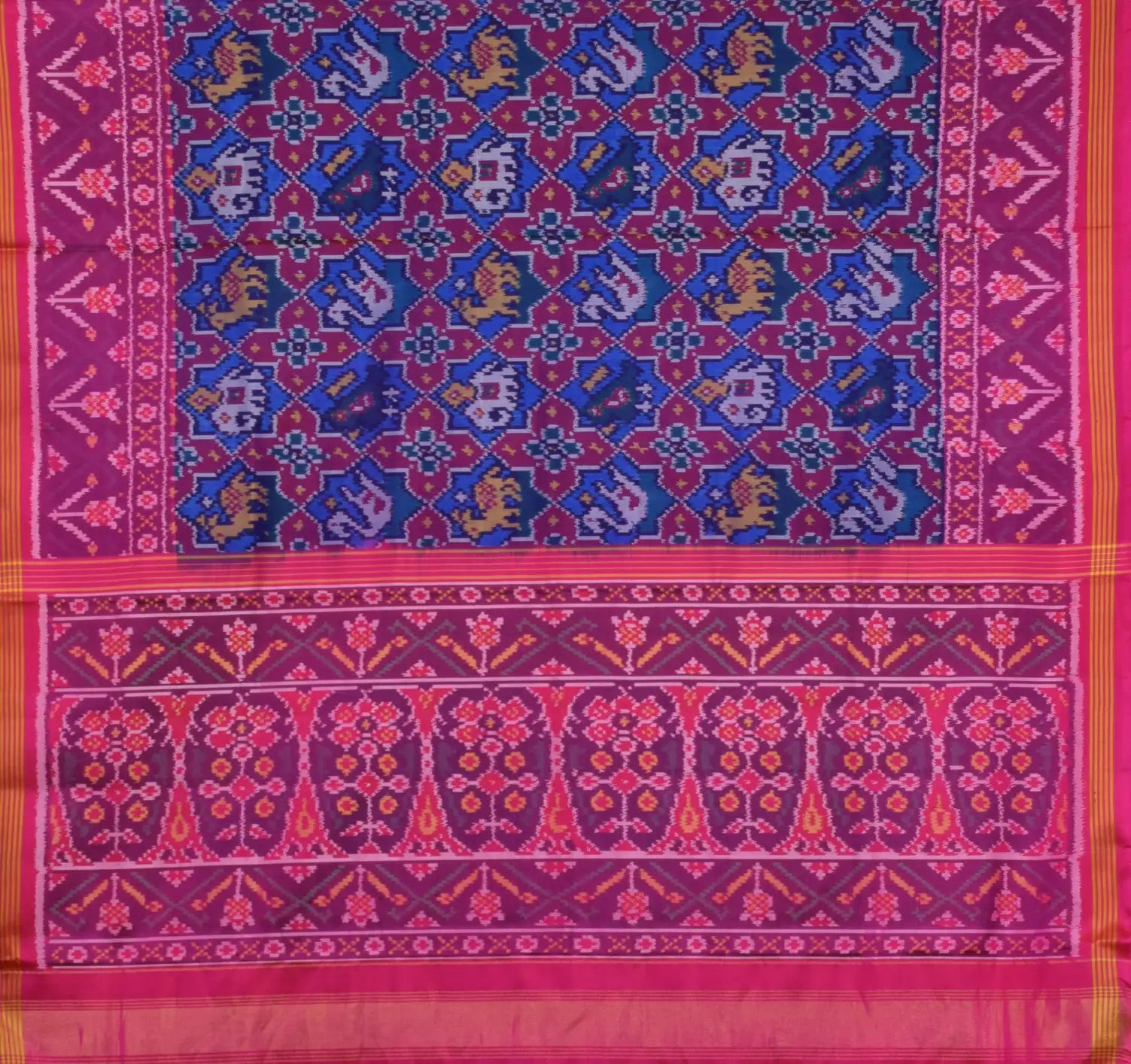 Single Ikat Patola Saree