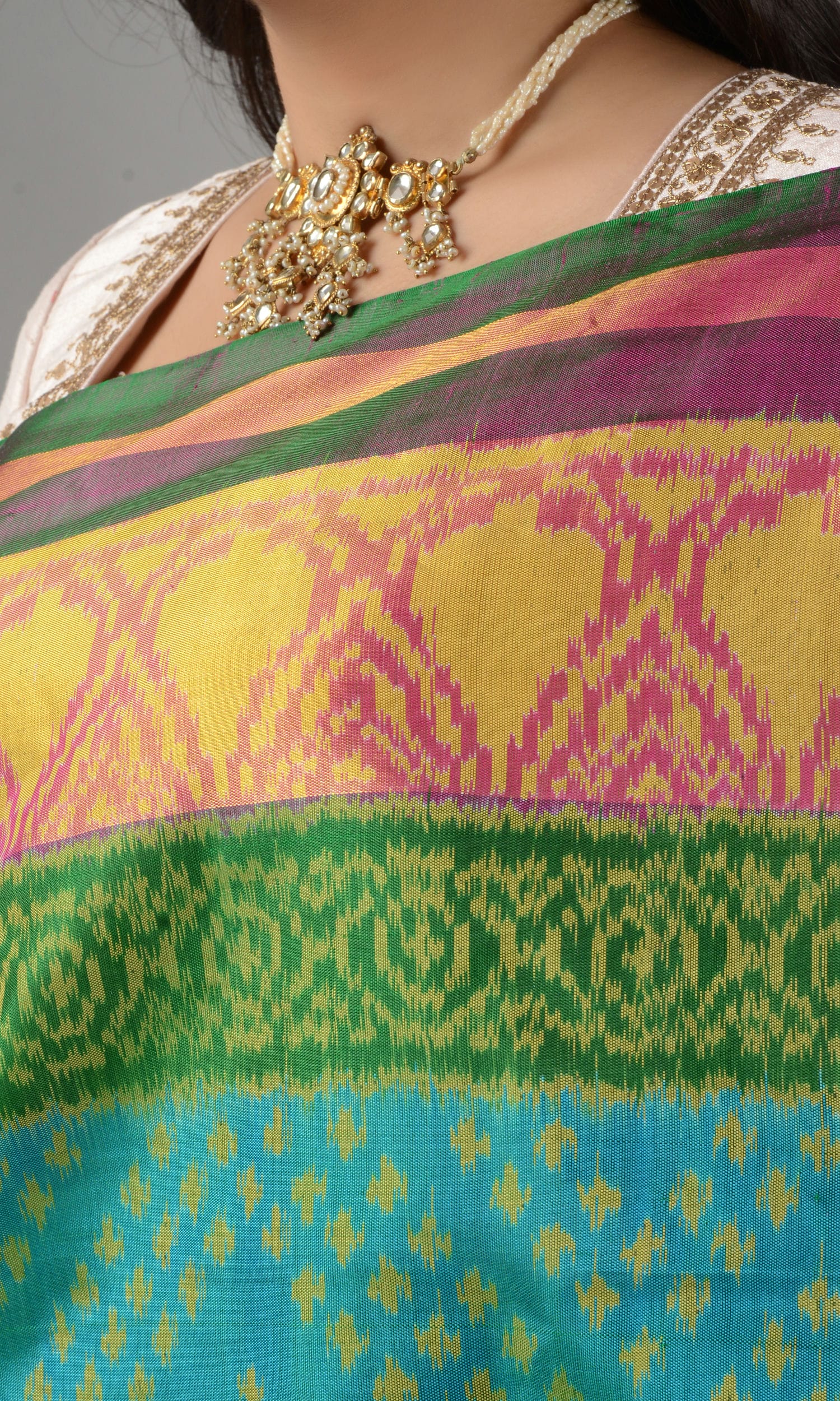 Rajkoti Patola Saree Chanda