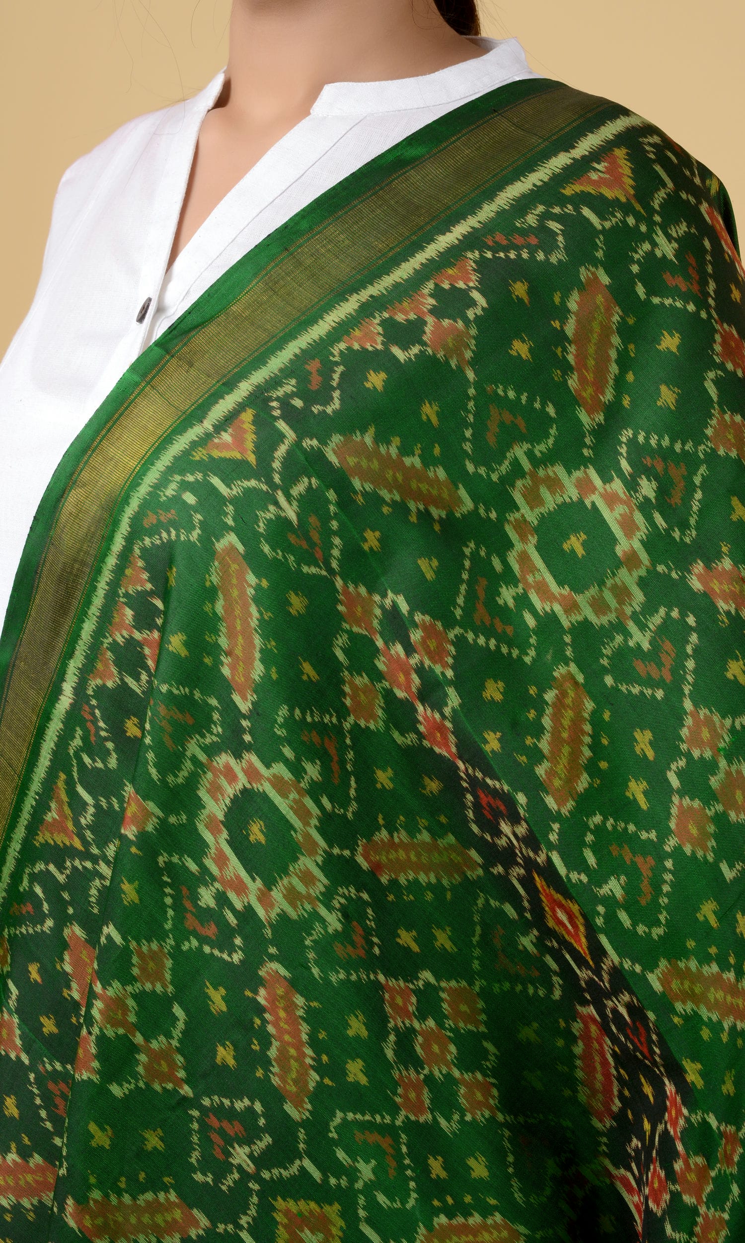 Rajkoti Patola Dupatta Manekchowk
