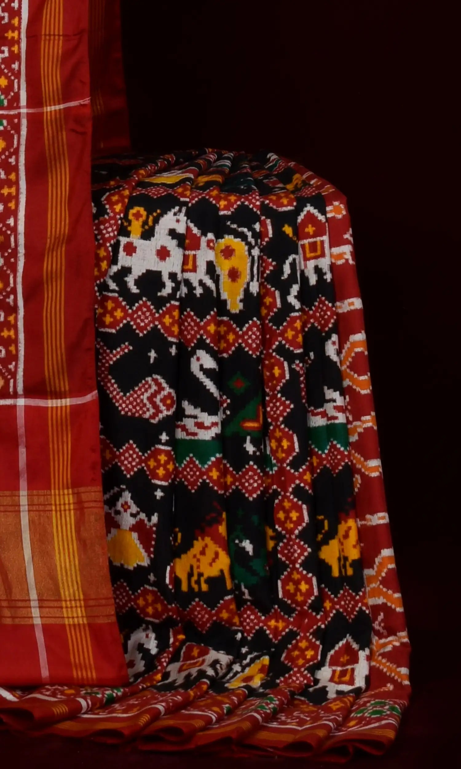 Double Ikat Patola Saree
