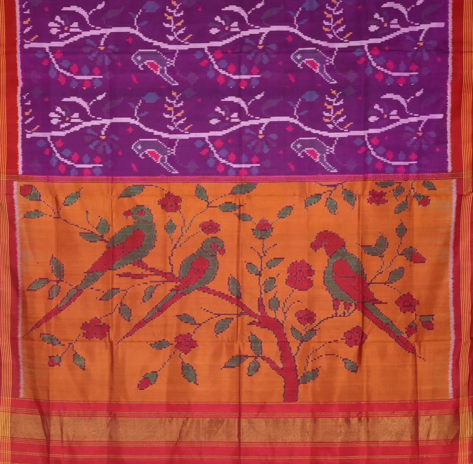 Single Ikat Patola Saree