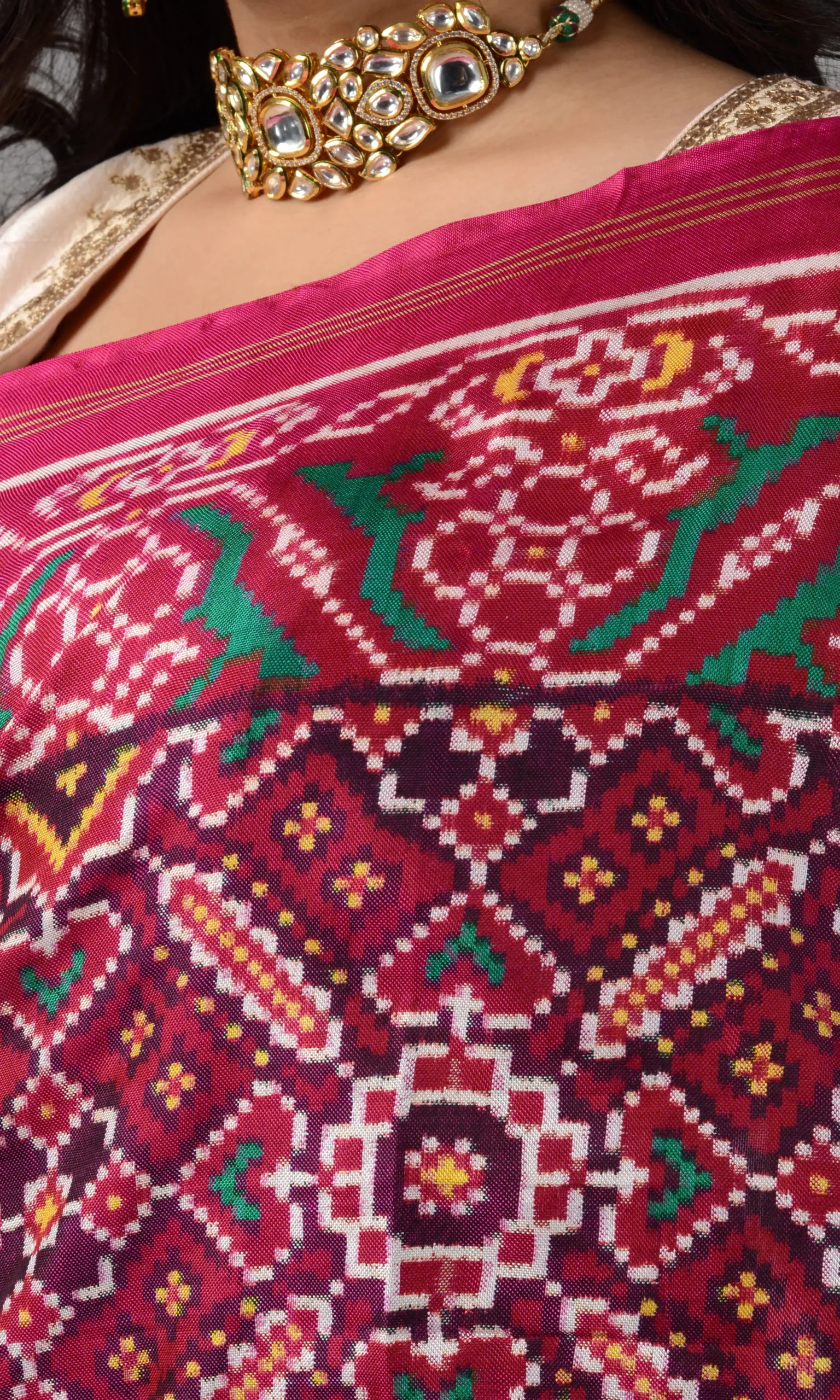 Double Ikat Patola Saree