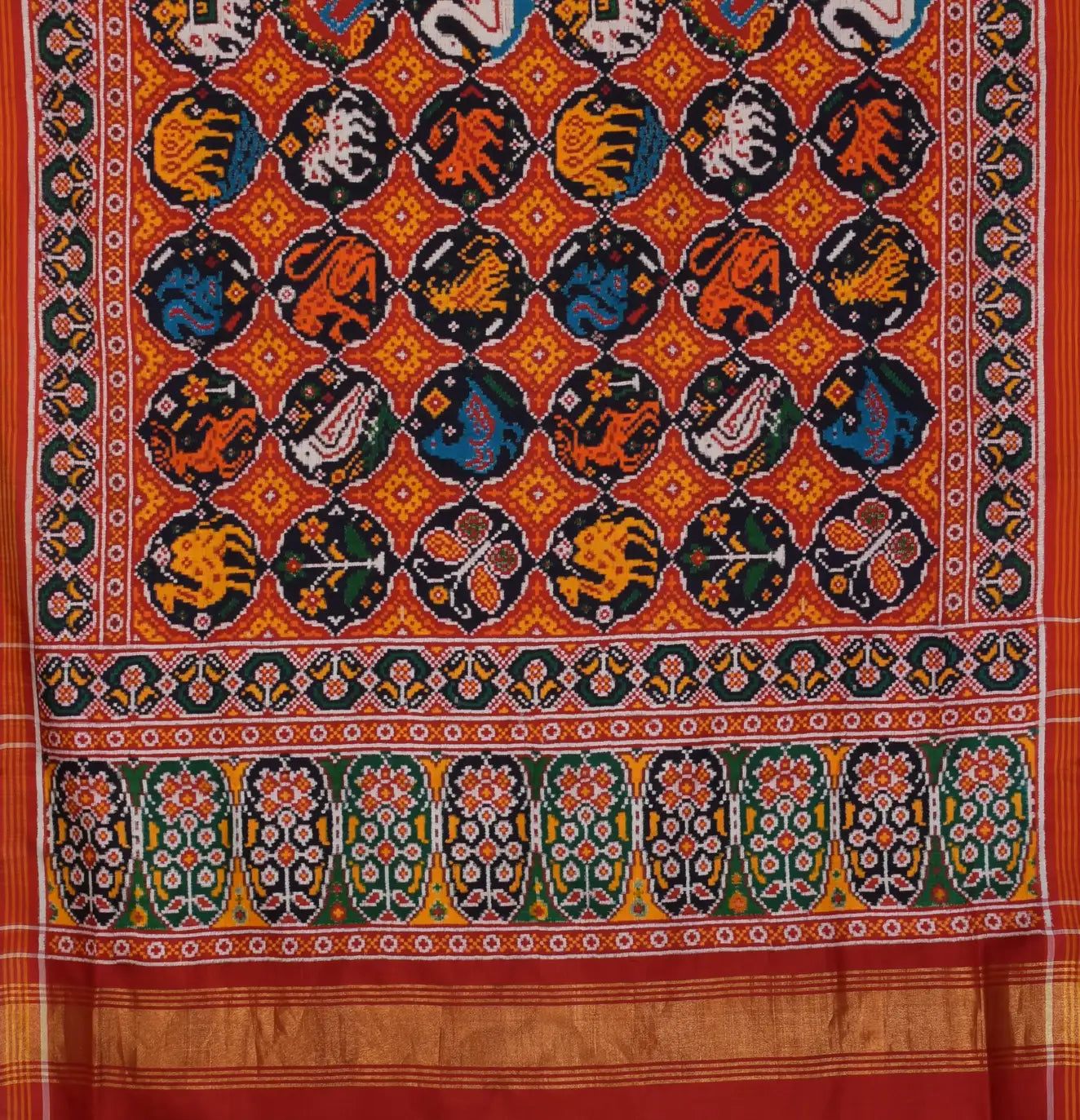 Double Ikat Patola Saree