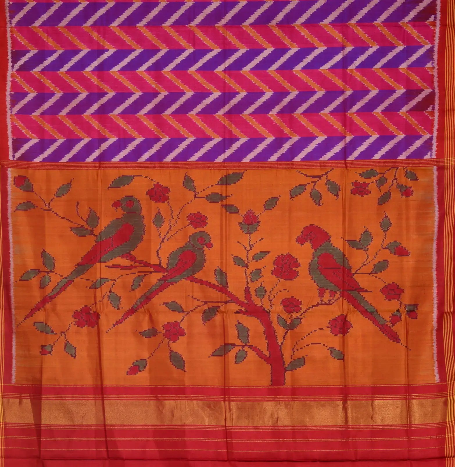 Single Ikat Patola Saree