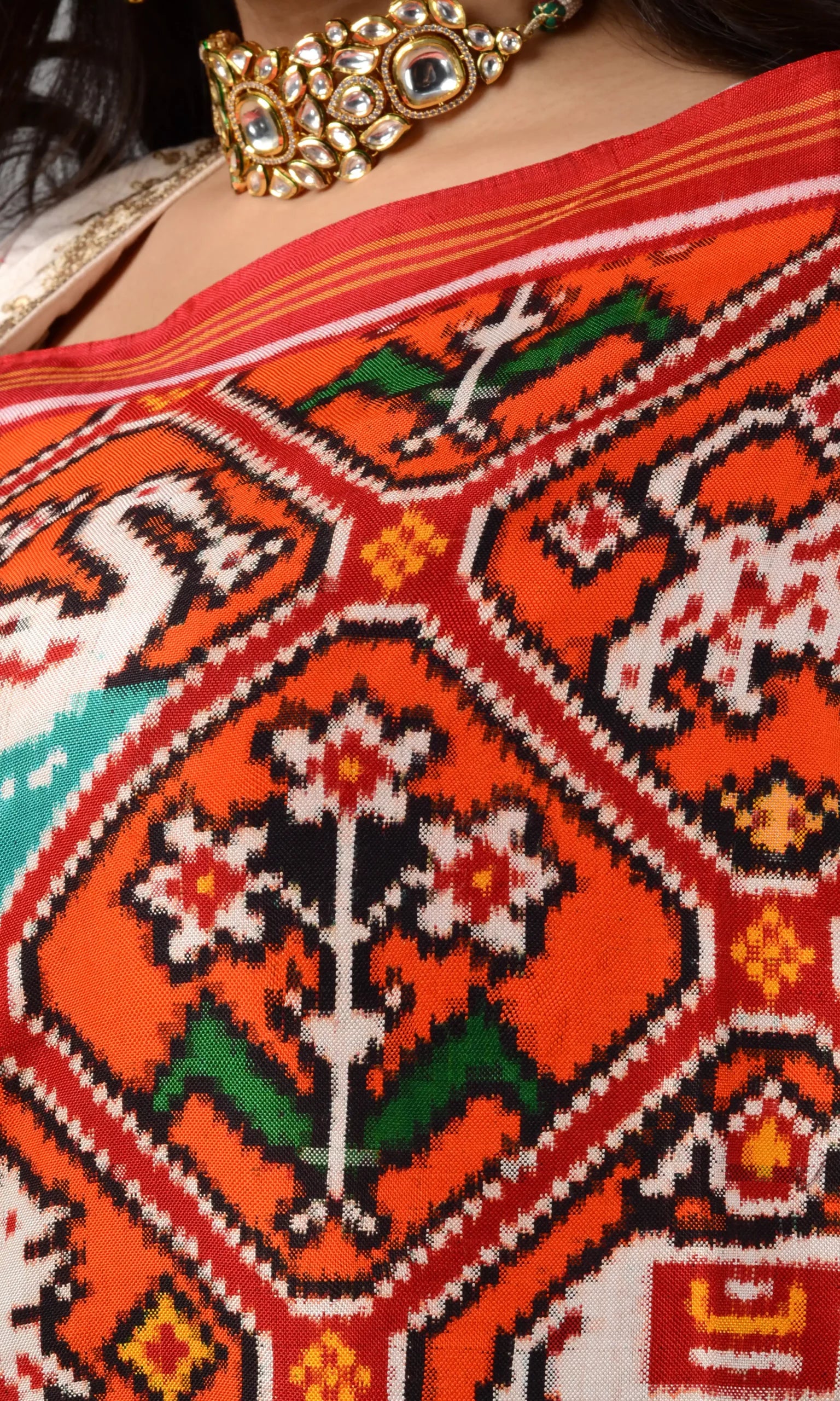 Double Ikat Patola Saree