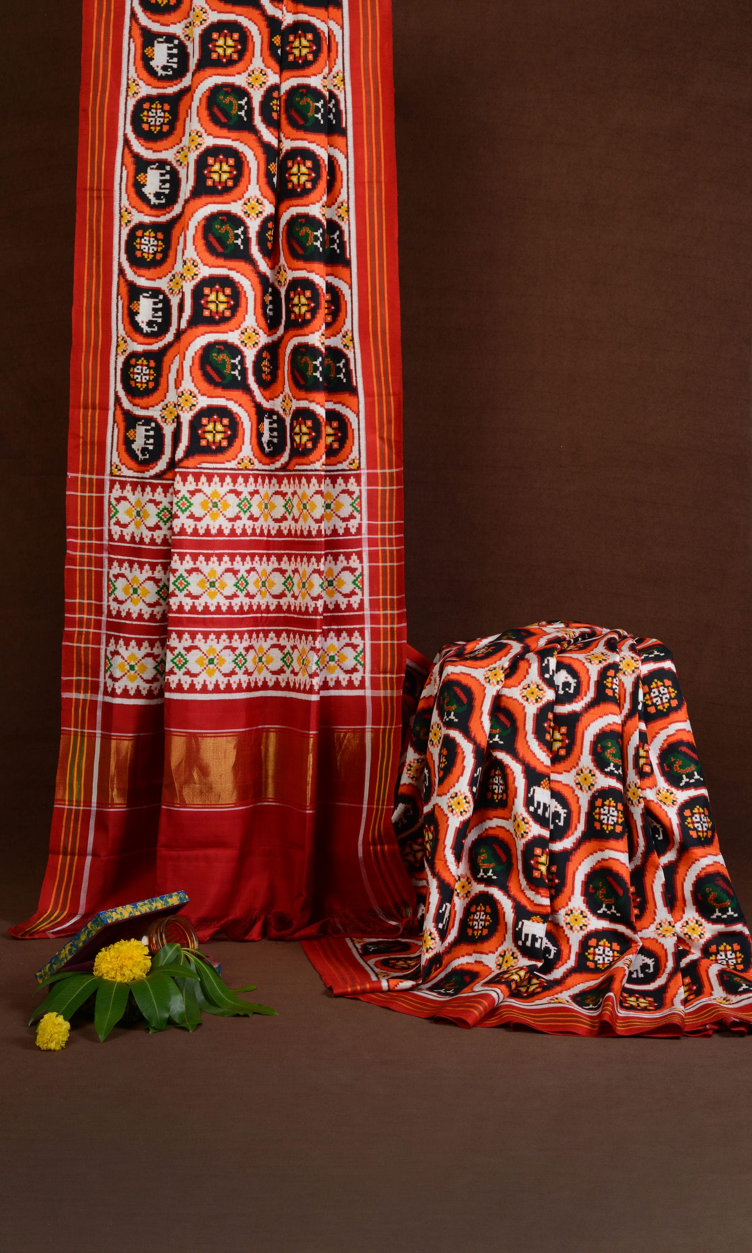 Double Ikat Patola Saree