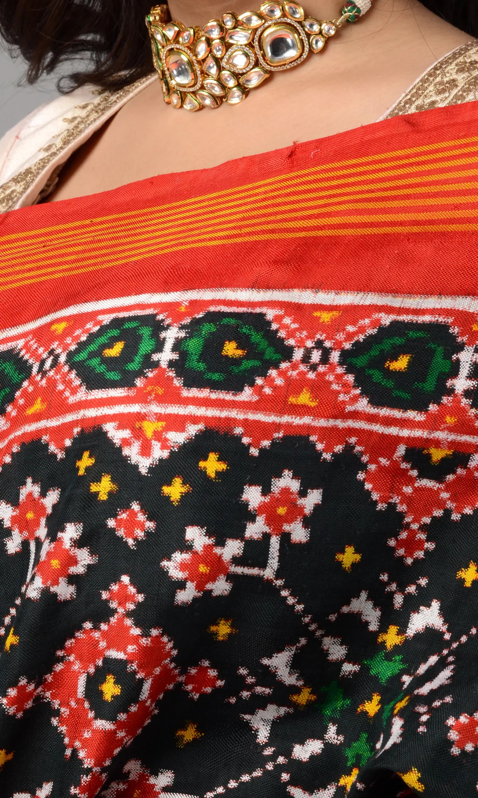 Double Ikat Patola Saree