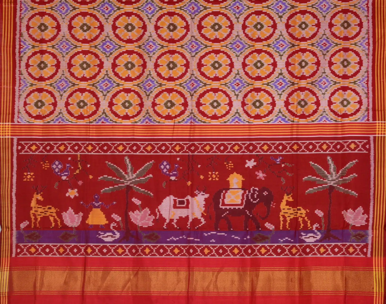 Single Ikat Patola Saree