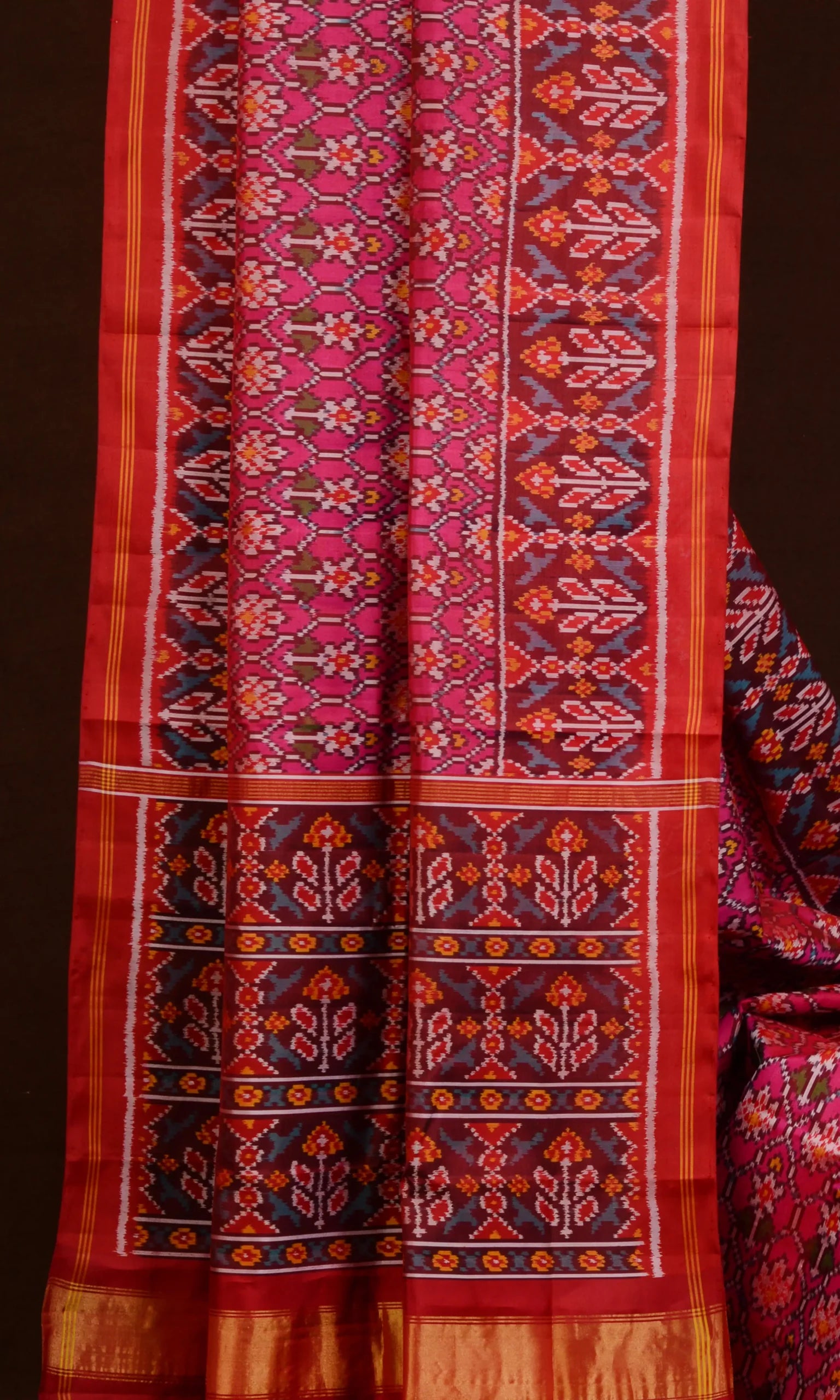 Single Ikat Patola Saree