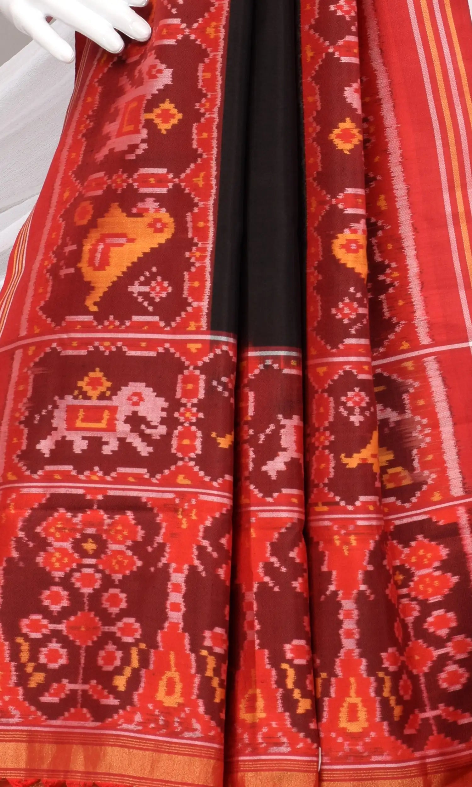 Single Ikat Patola Dupatta