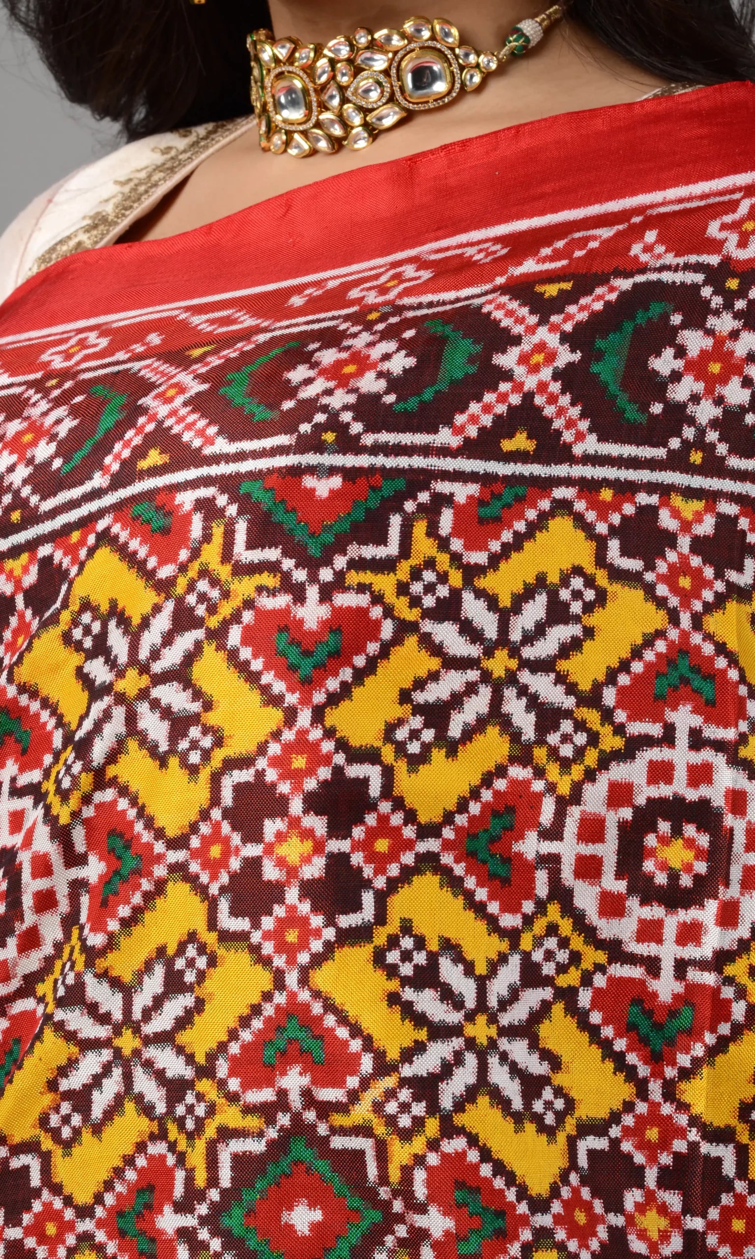 Double Ikat Patola Saree