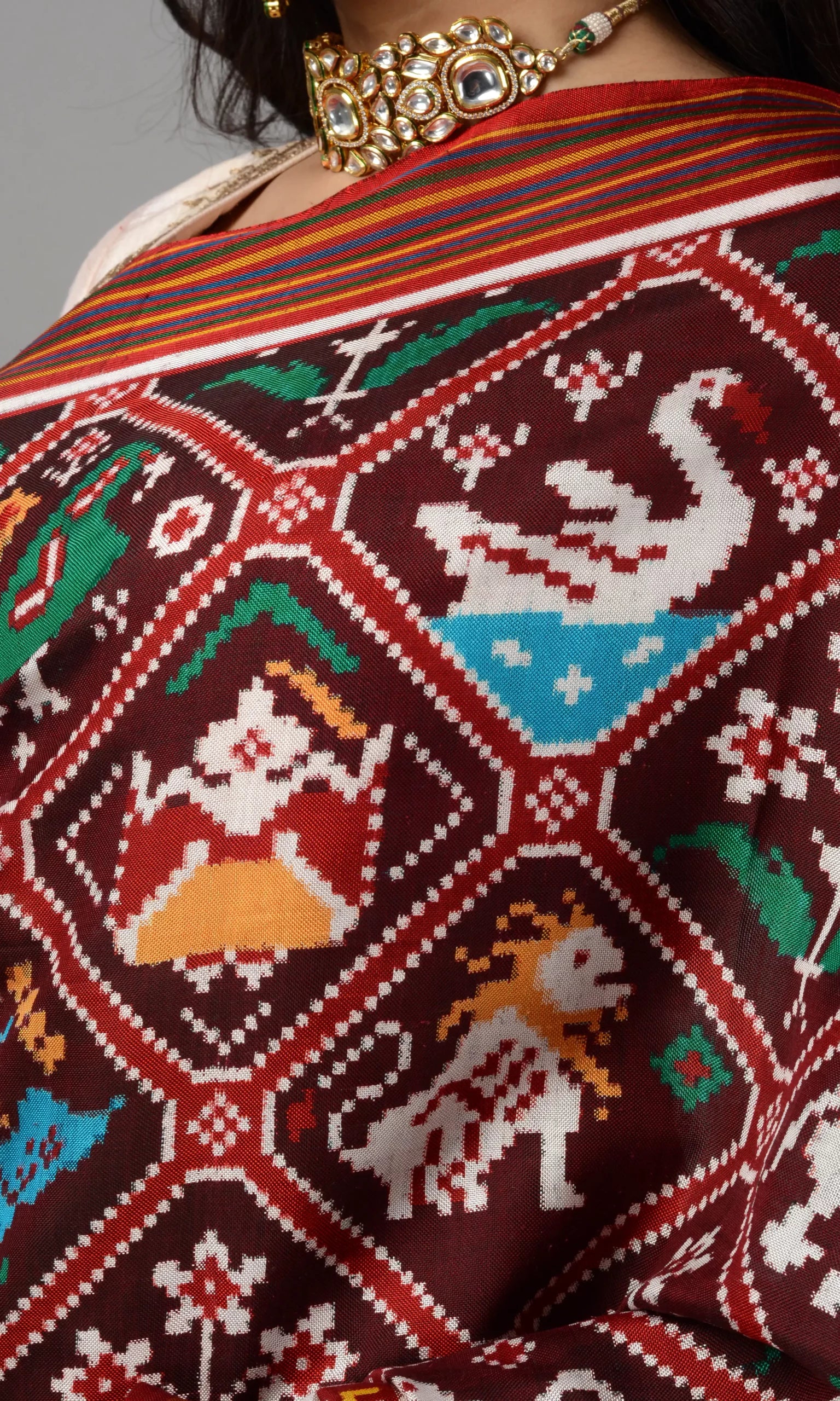 Double Ikat Patola Saree