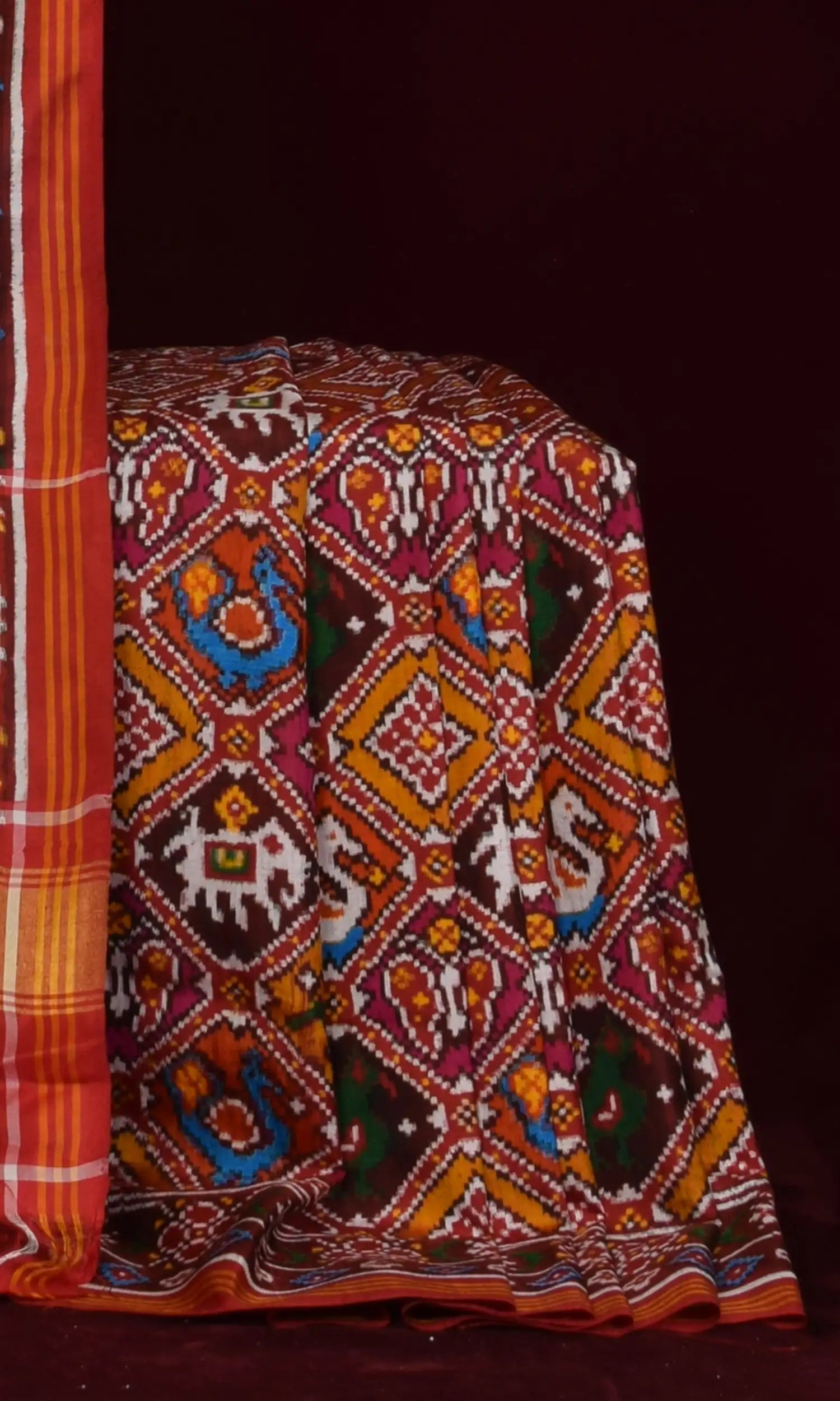 Double Ikat Patola Saree