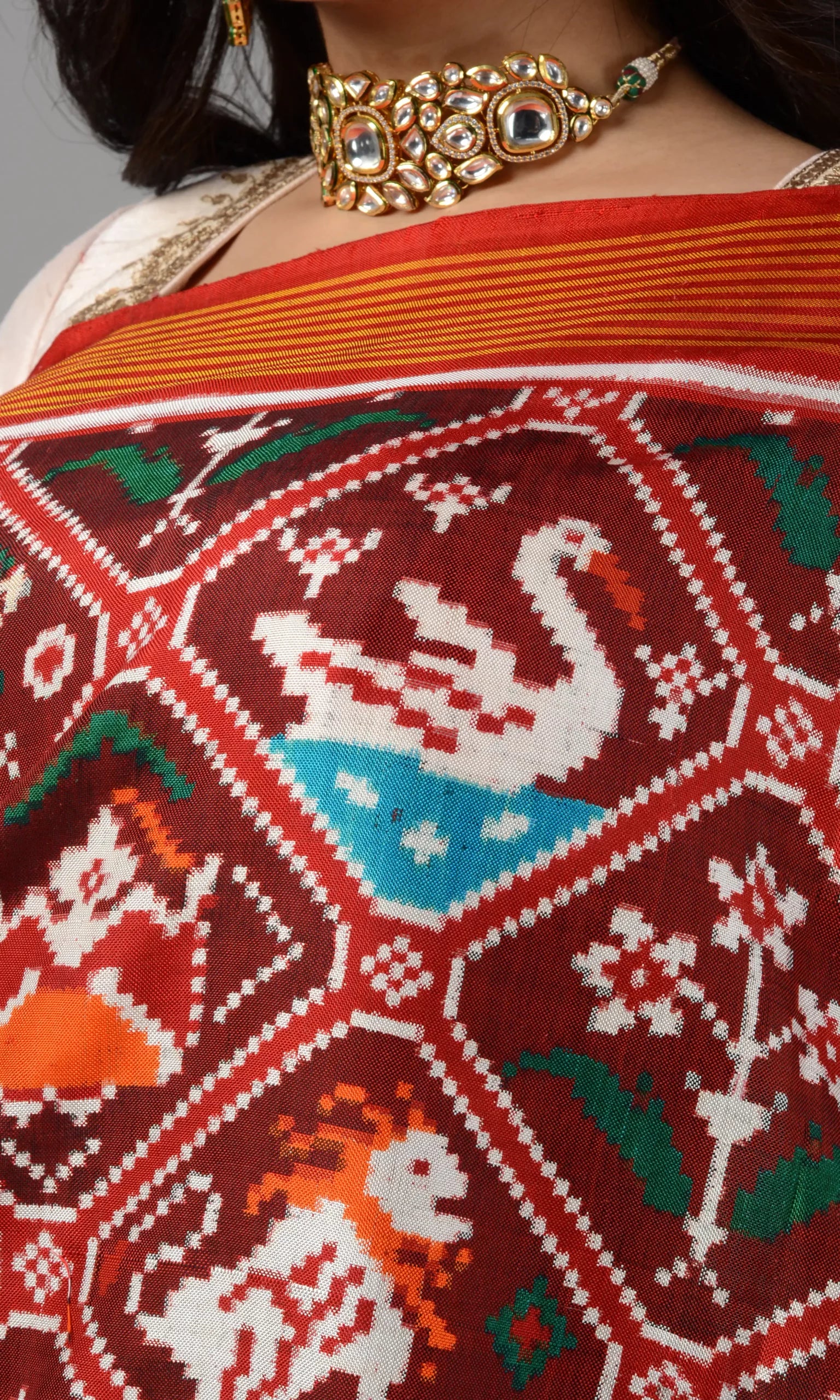Double Ikat Patola Saree