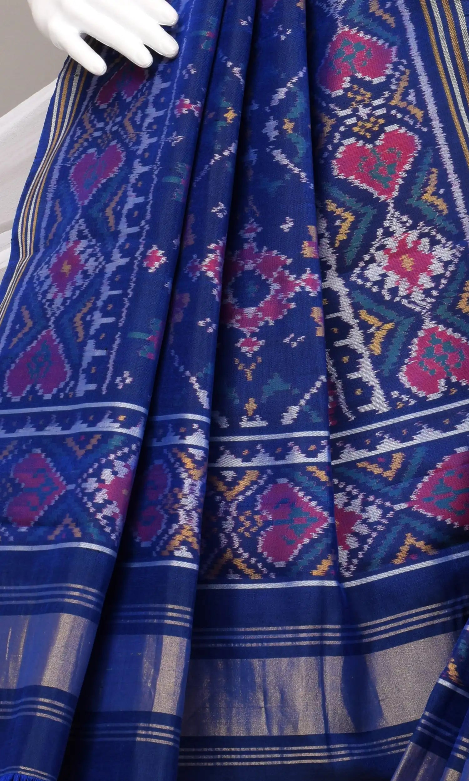 Single Ikat Patola Dupatta
