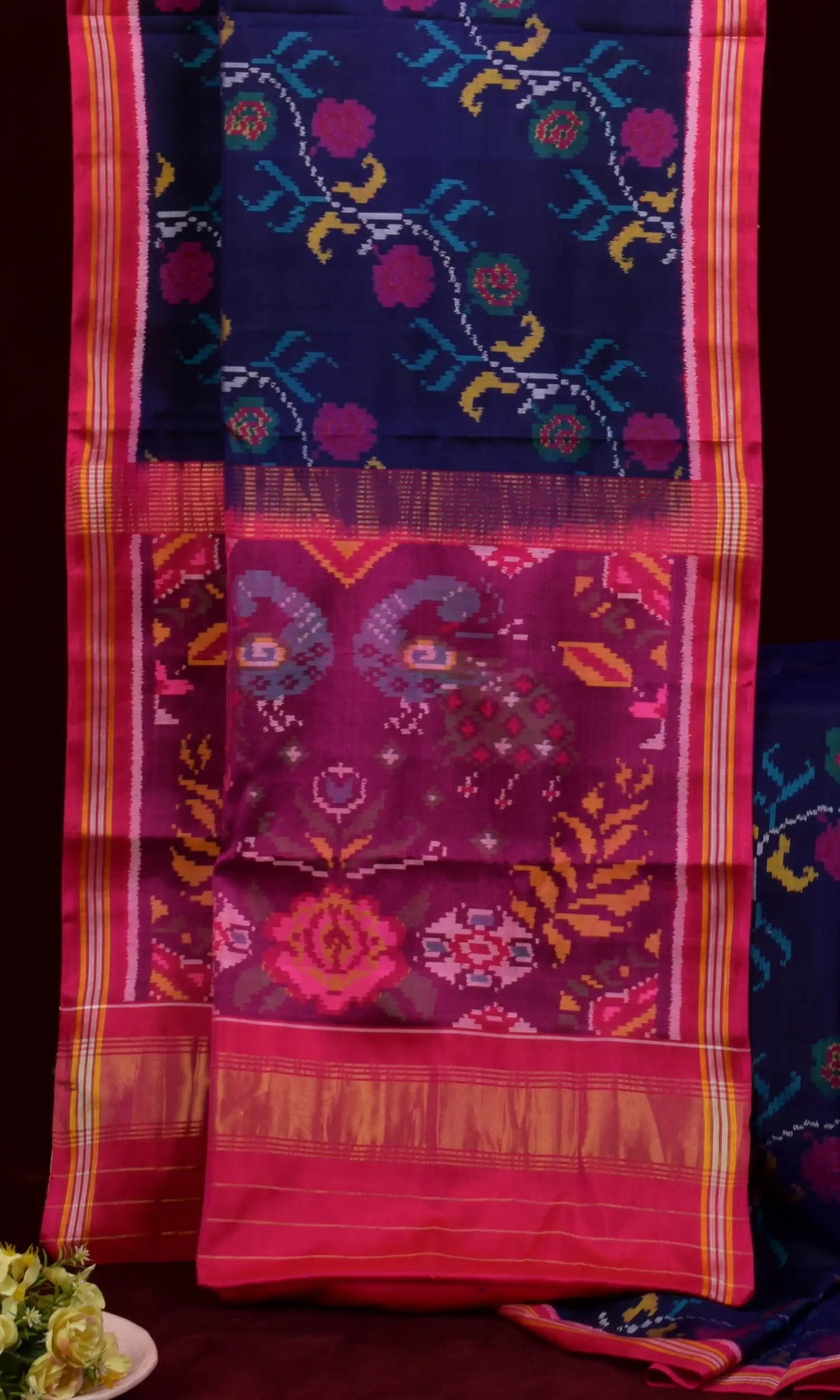 Single Ikat Patola Saree