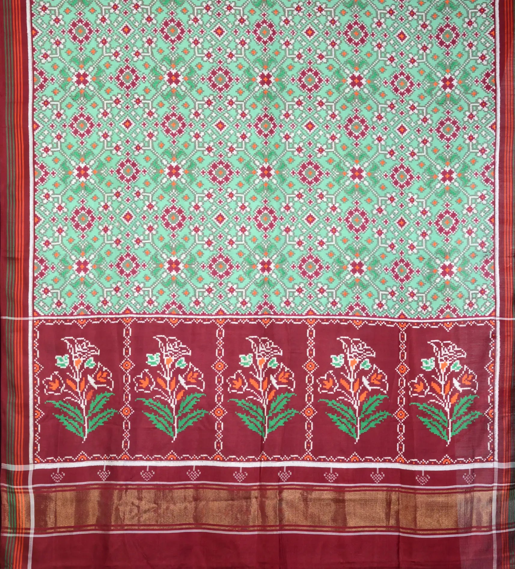 Double Ikat Patola Saree