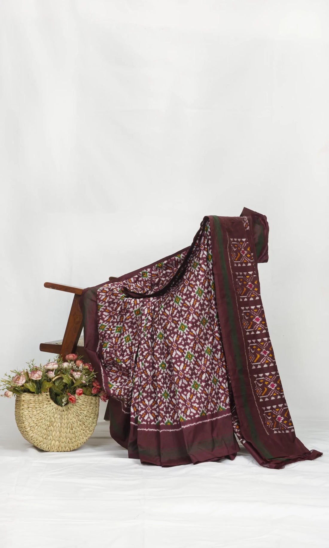 Pochampally Ikat Patola Saree