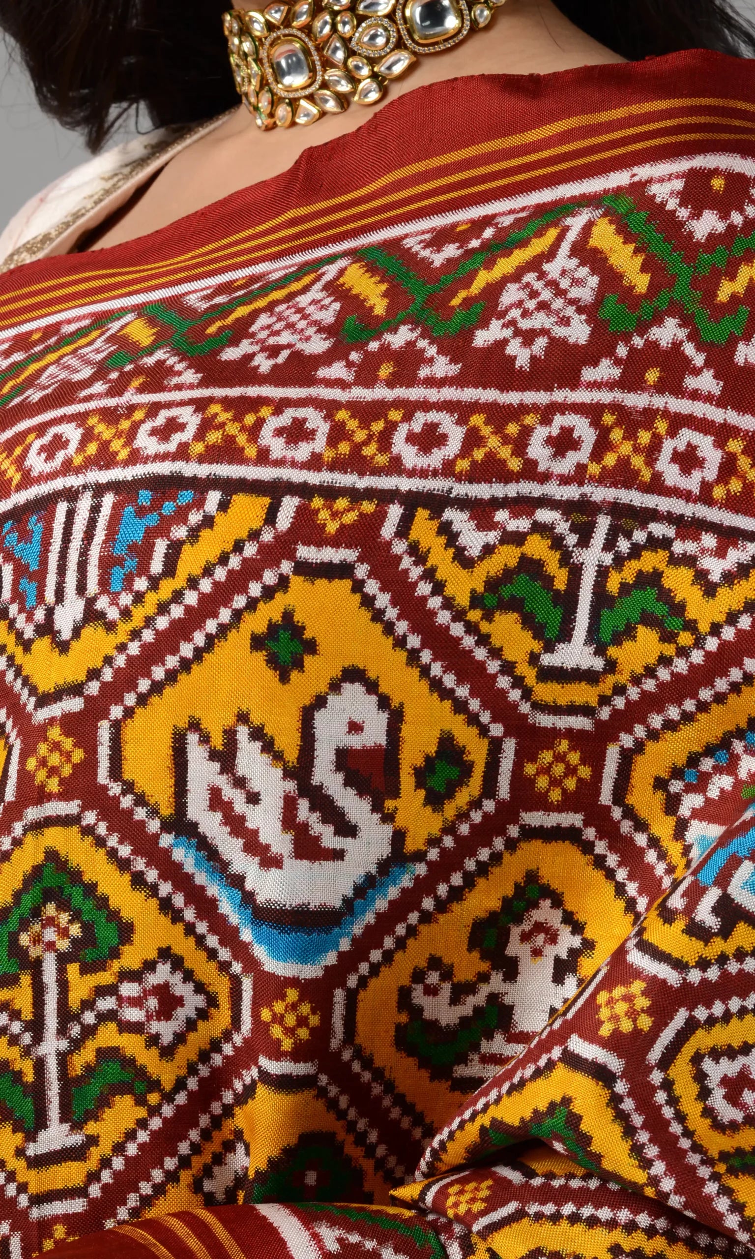 Double Ikat Patola Saree