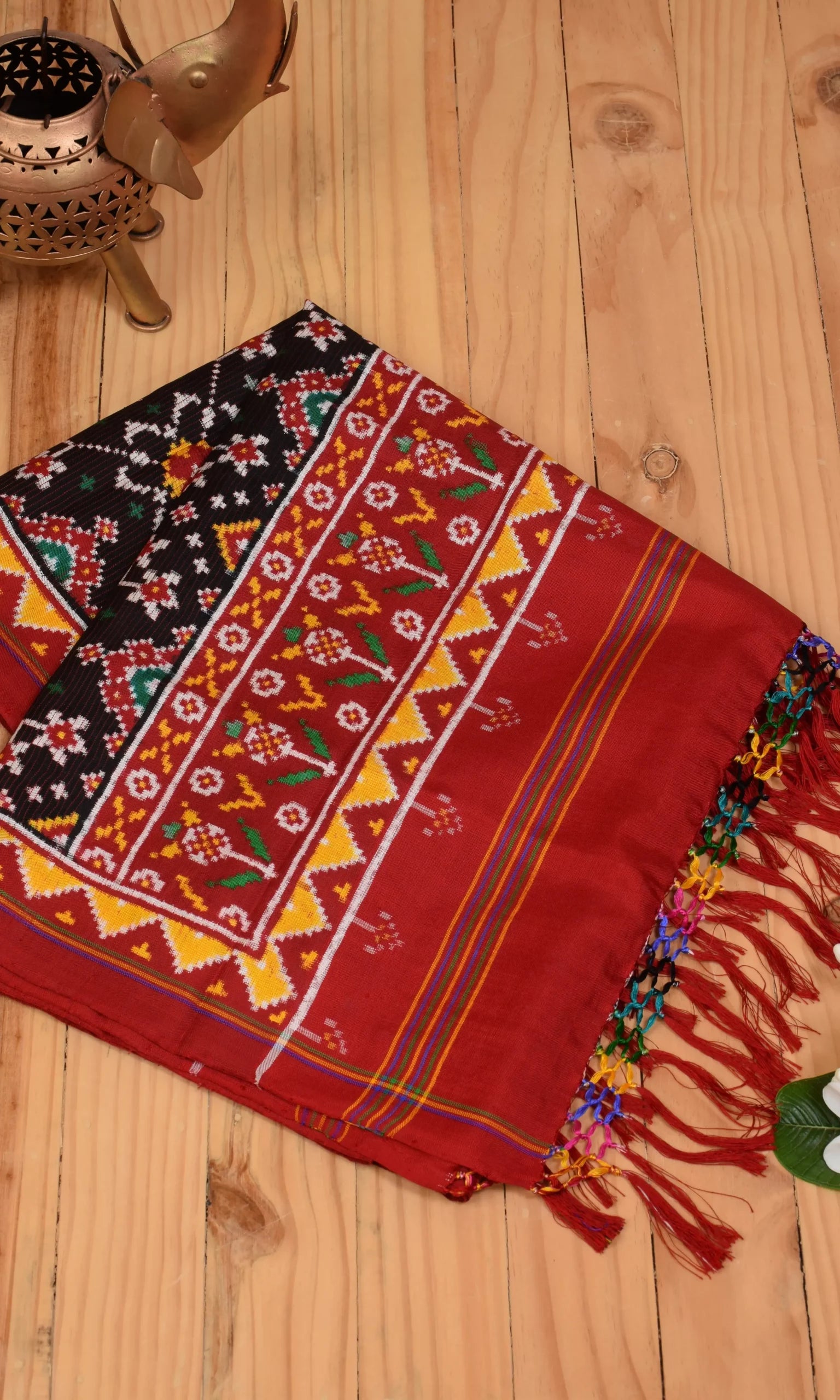Double Ikat Patola Dupatta