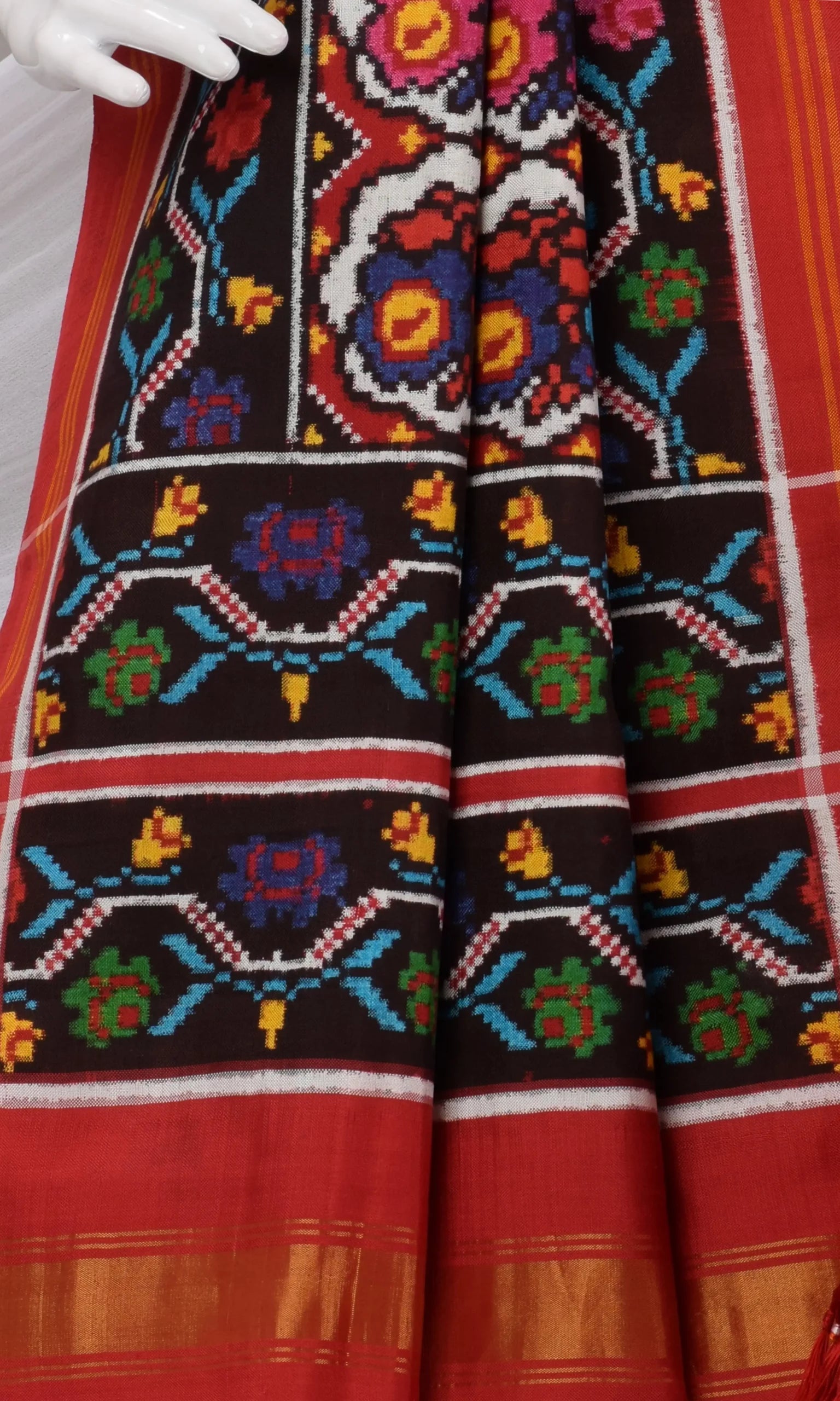 Double Ikat Patola Dupatta