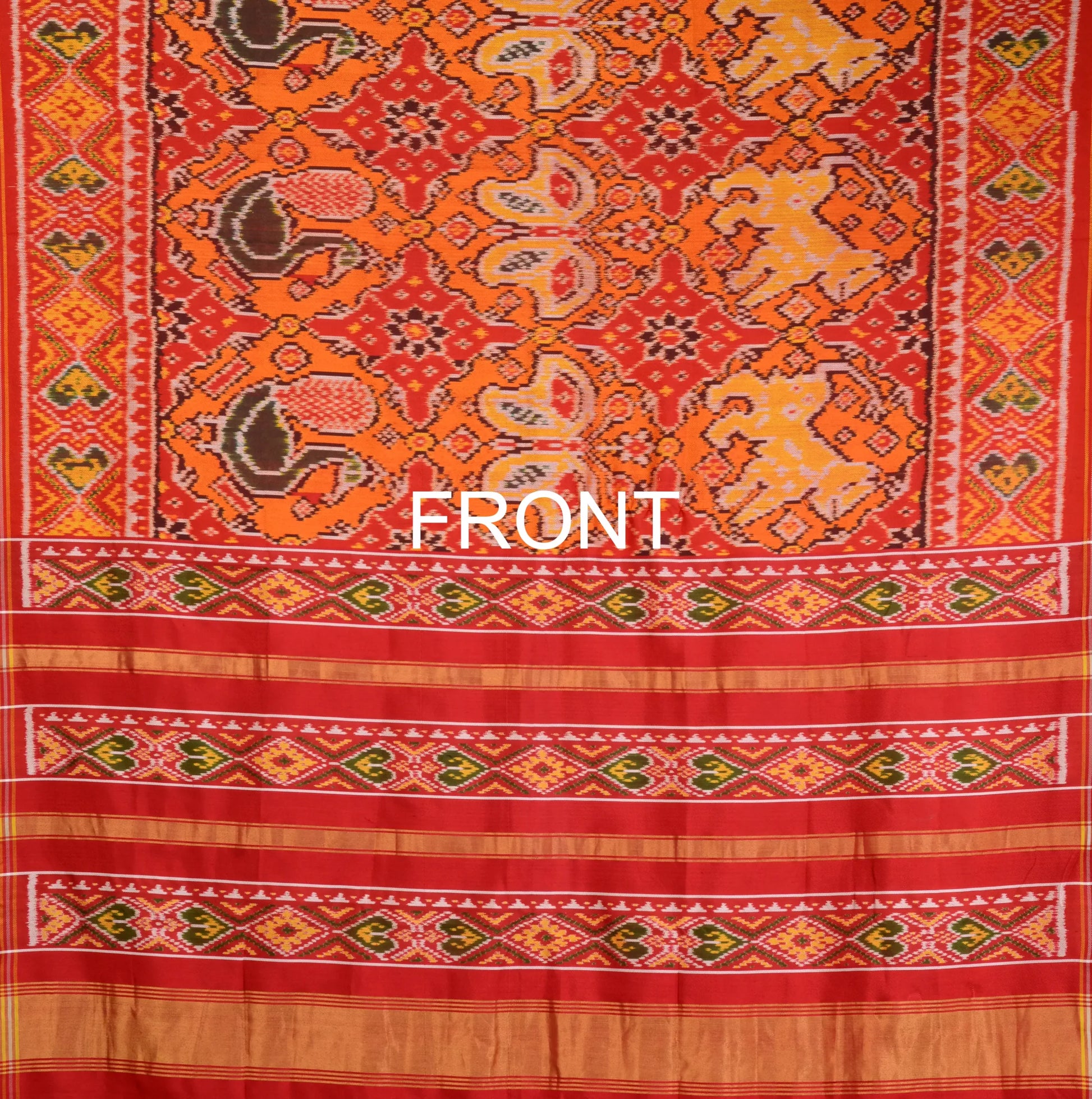 Twill Weave Patola Saree