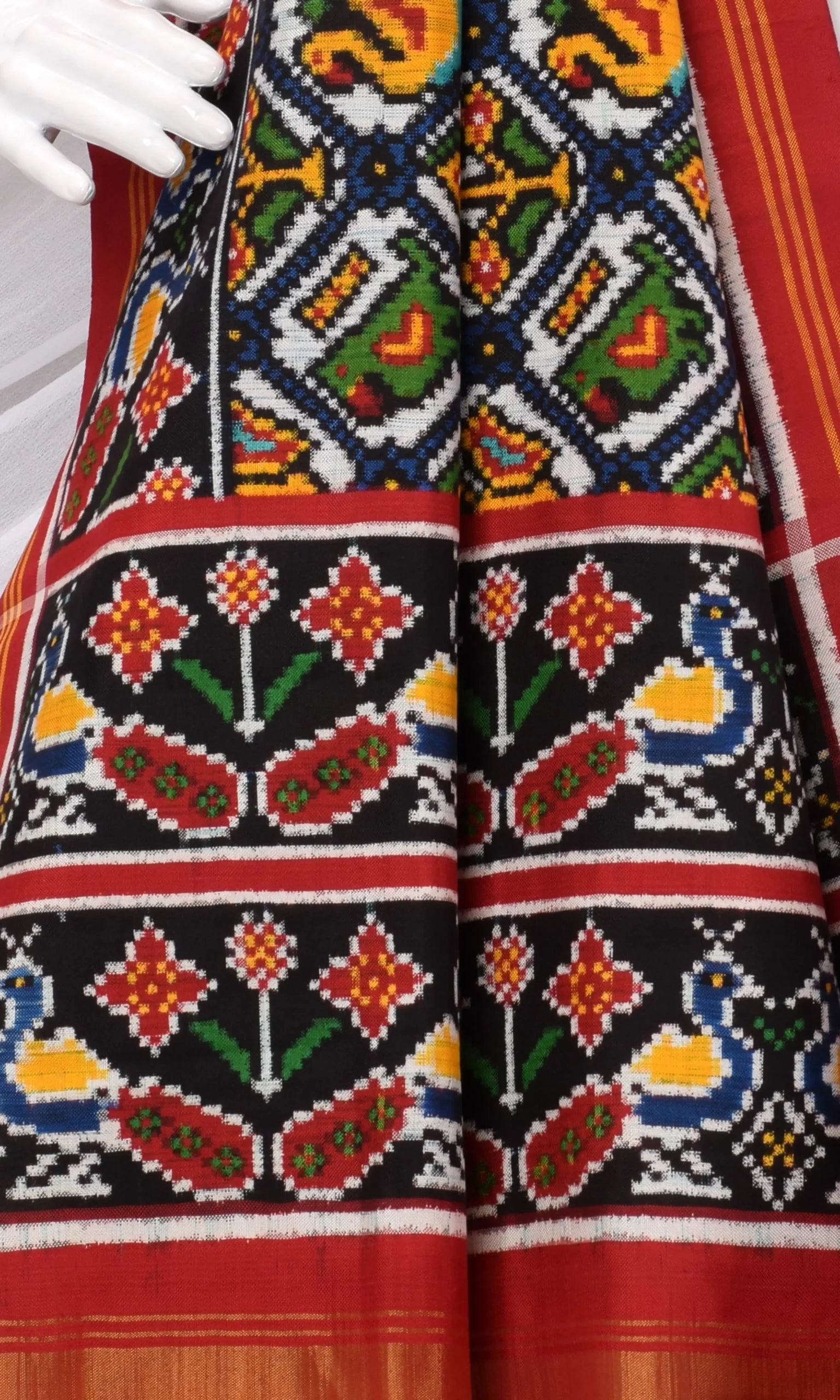 Double Ikat Patola Dupatta