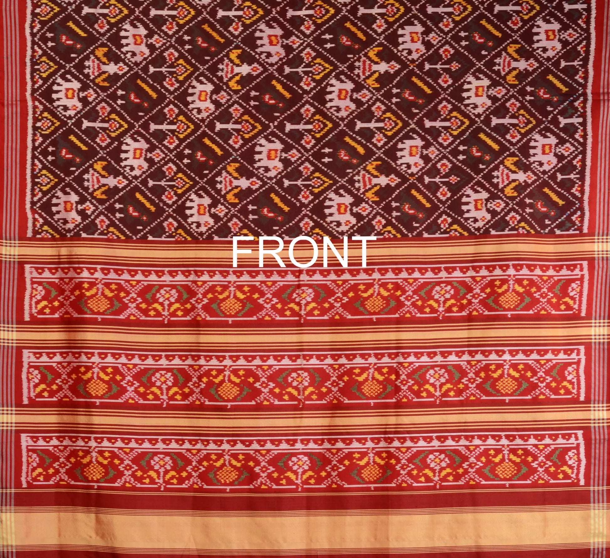 Twill Weave Patola Saree