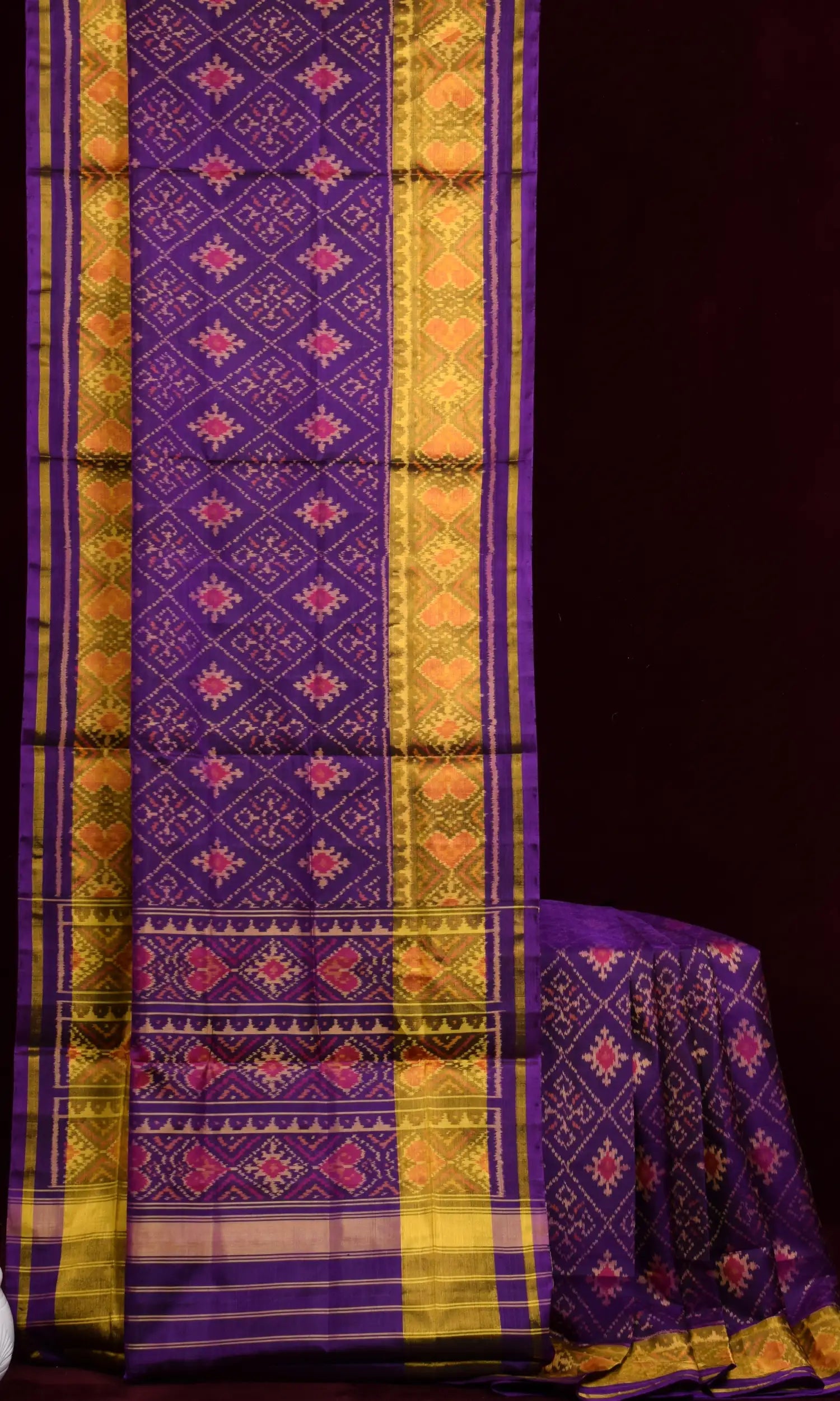 Rajkoti Patola Saree