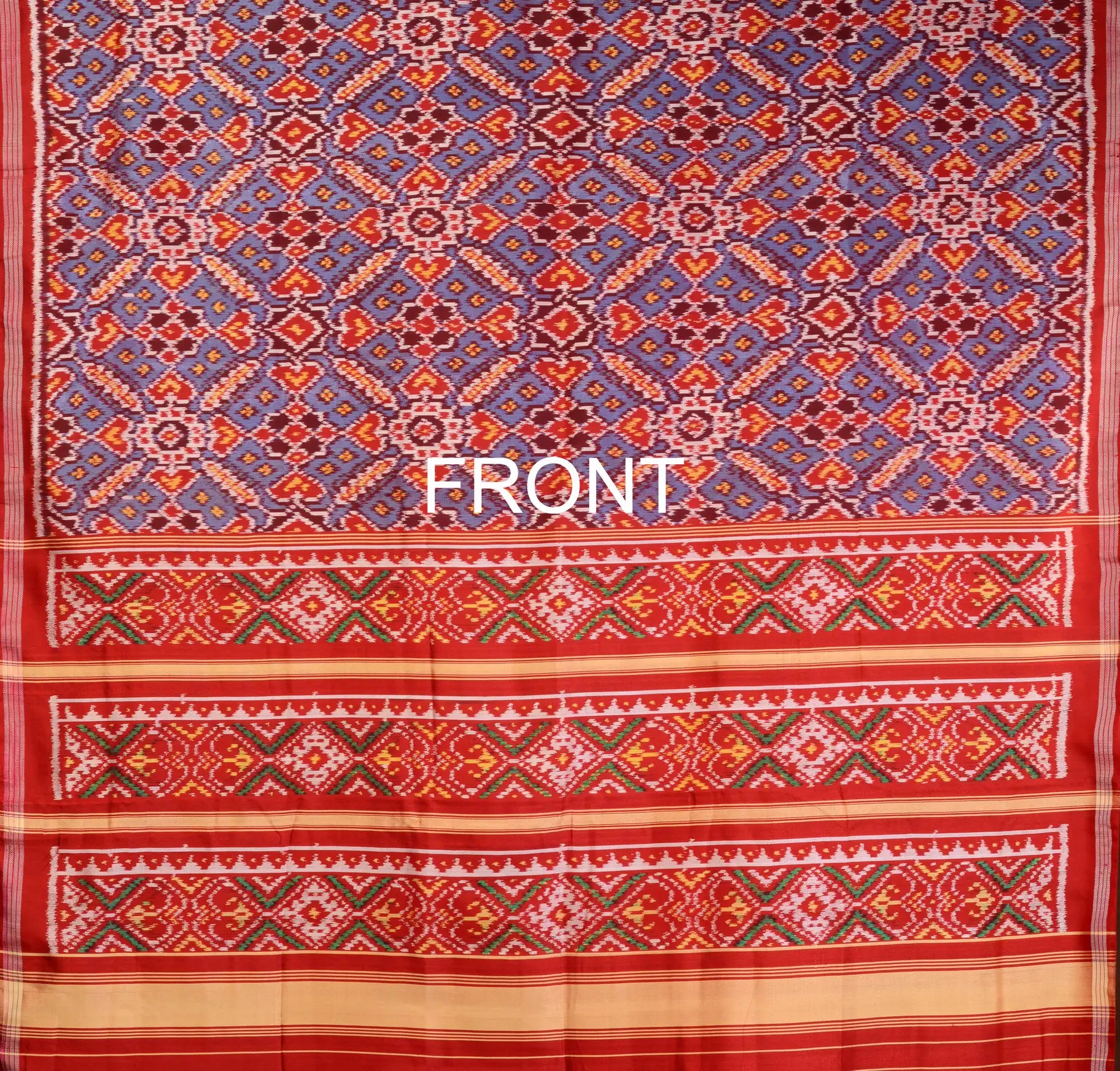 Twill Weave Patola Saree