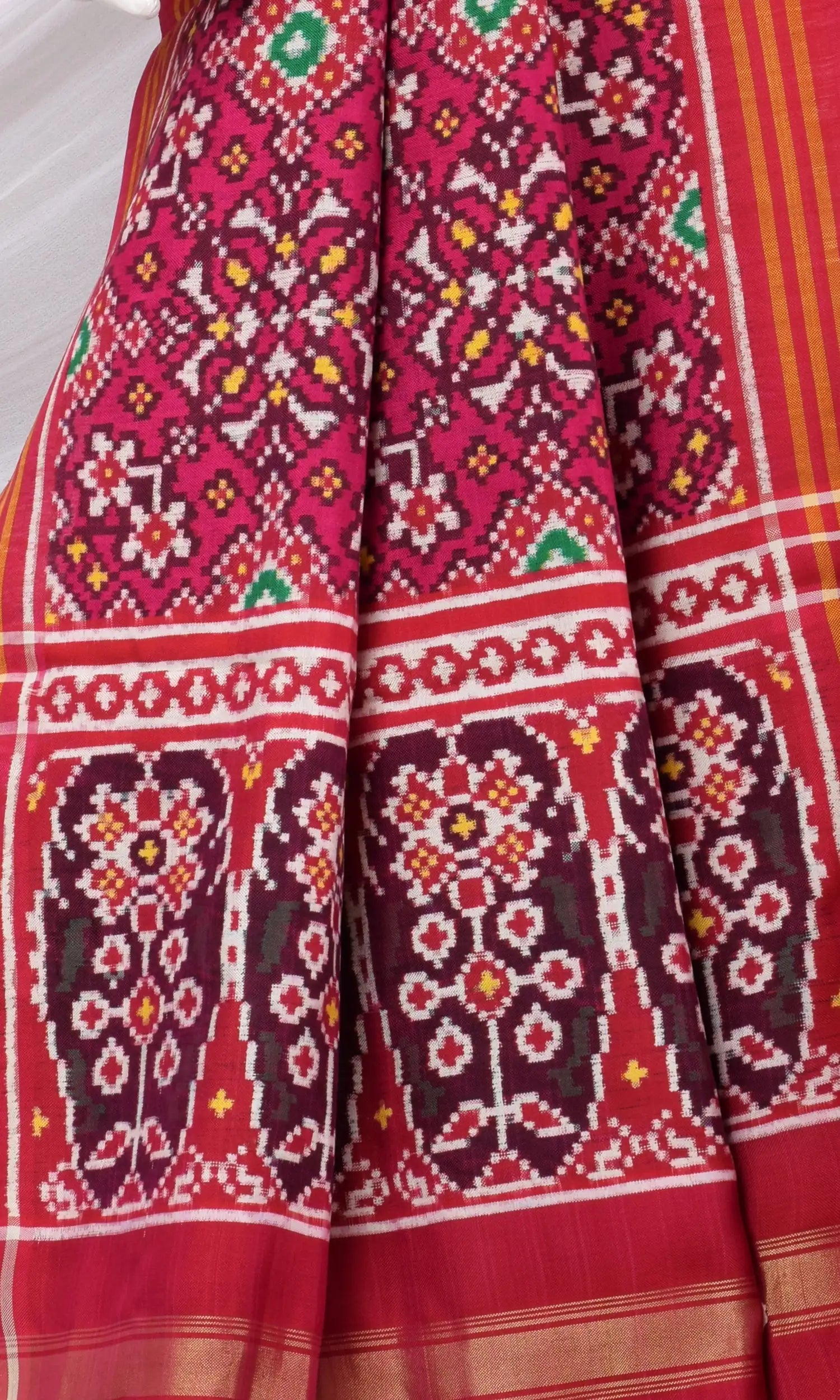 Double Ikat Patola Dupatta