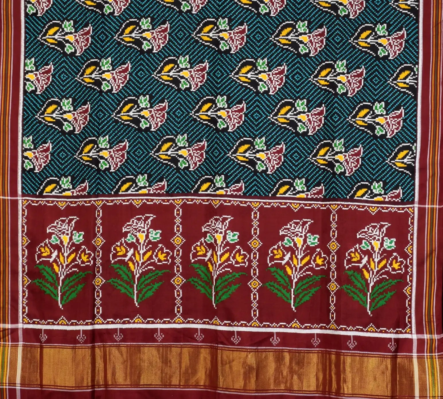 Double Ikat Patola Saree