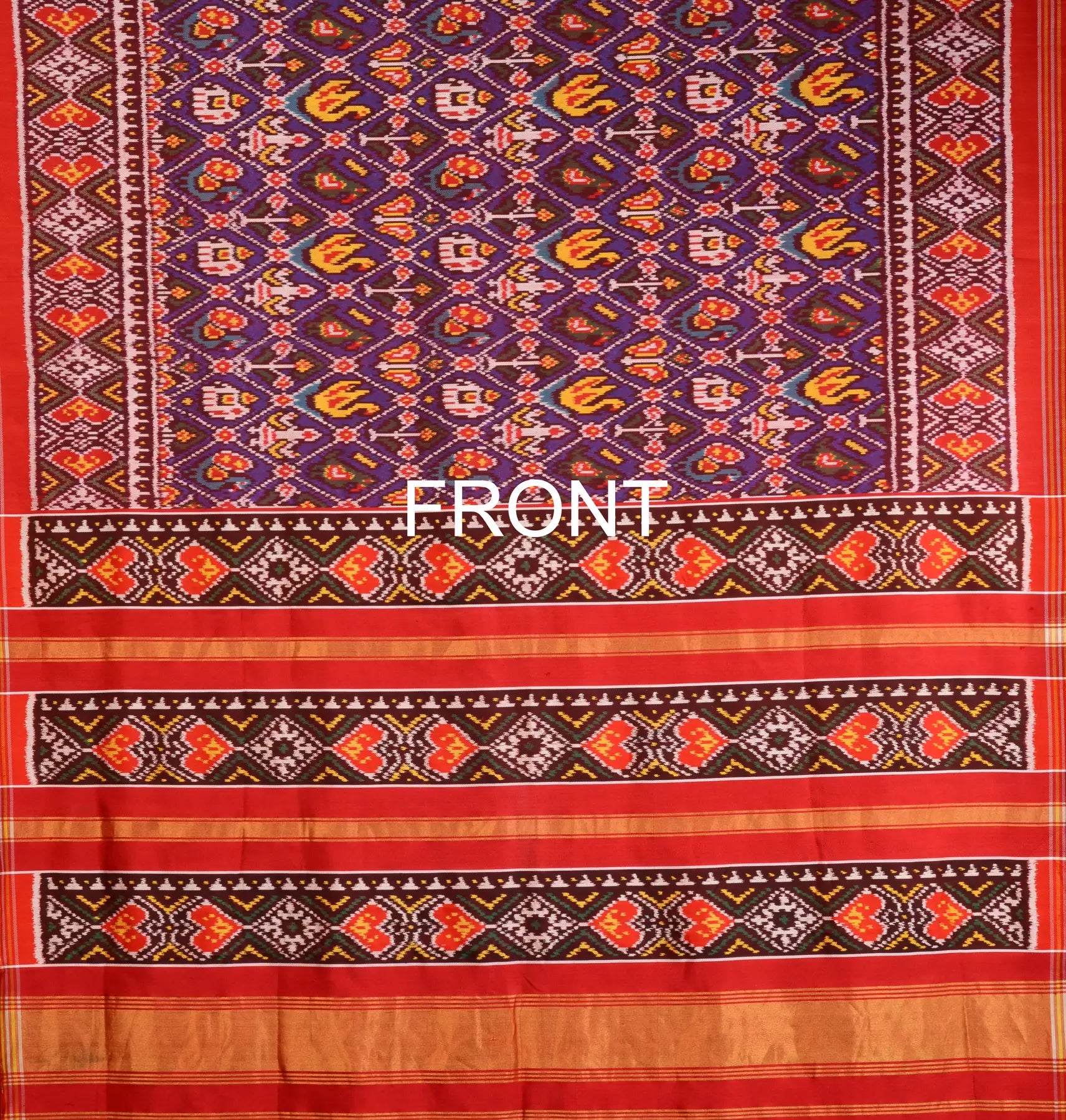 Twill Weave Patola Saree